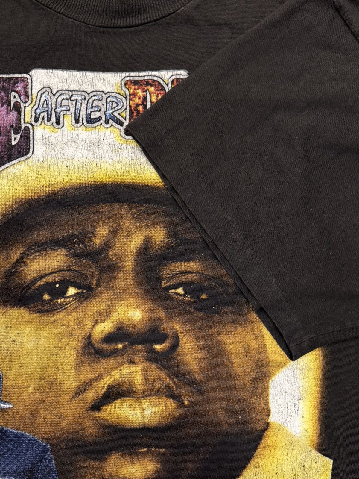 Vintage Vintage Biggie Smalls Notorious BIG Life After Death Rap Tee Size US XXL / EU 58 / 5 - 11 Thumbnail