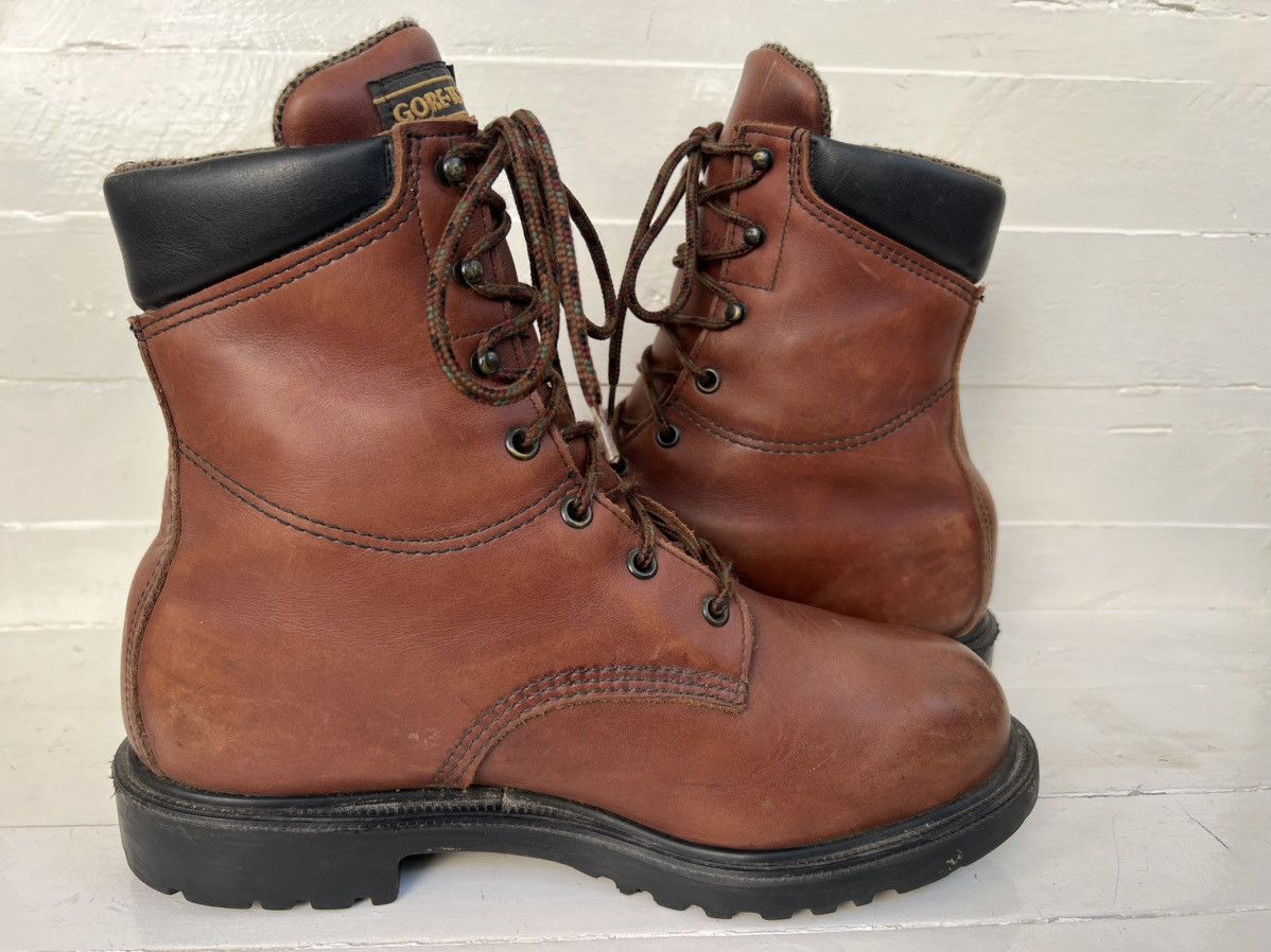 Red Wing Red Wing Deadstock Gore-Tex Black Sole,Pad Brown Leather Size US 8 / EU 41 - 9 Thumbnail