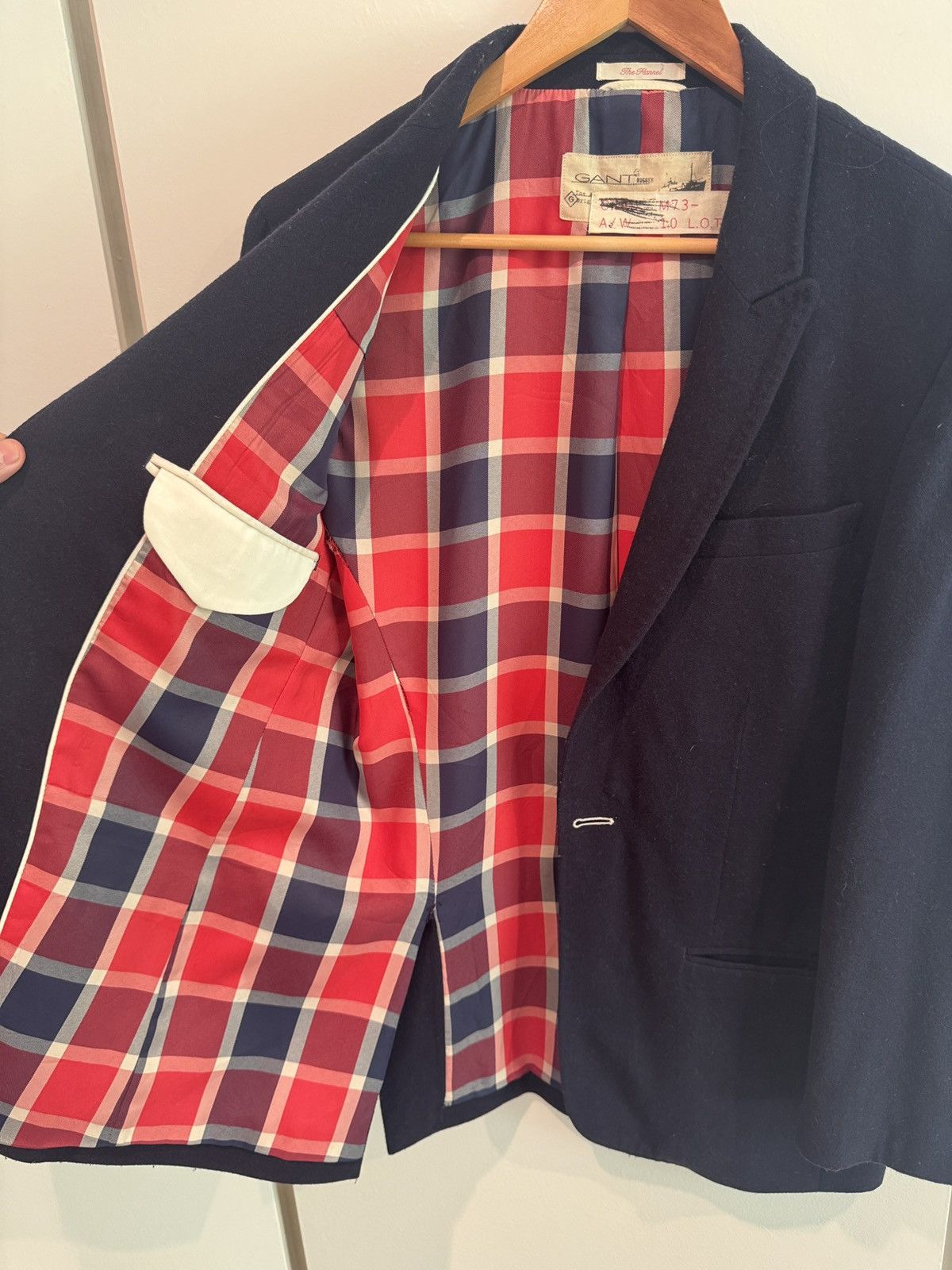 Gant Rugger Gant Rugger Navy Blazer Size 40S - 6 Thumbnail