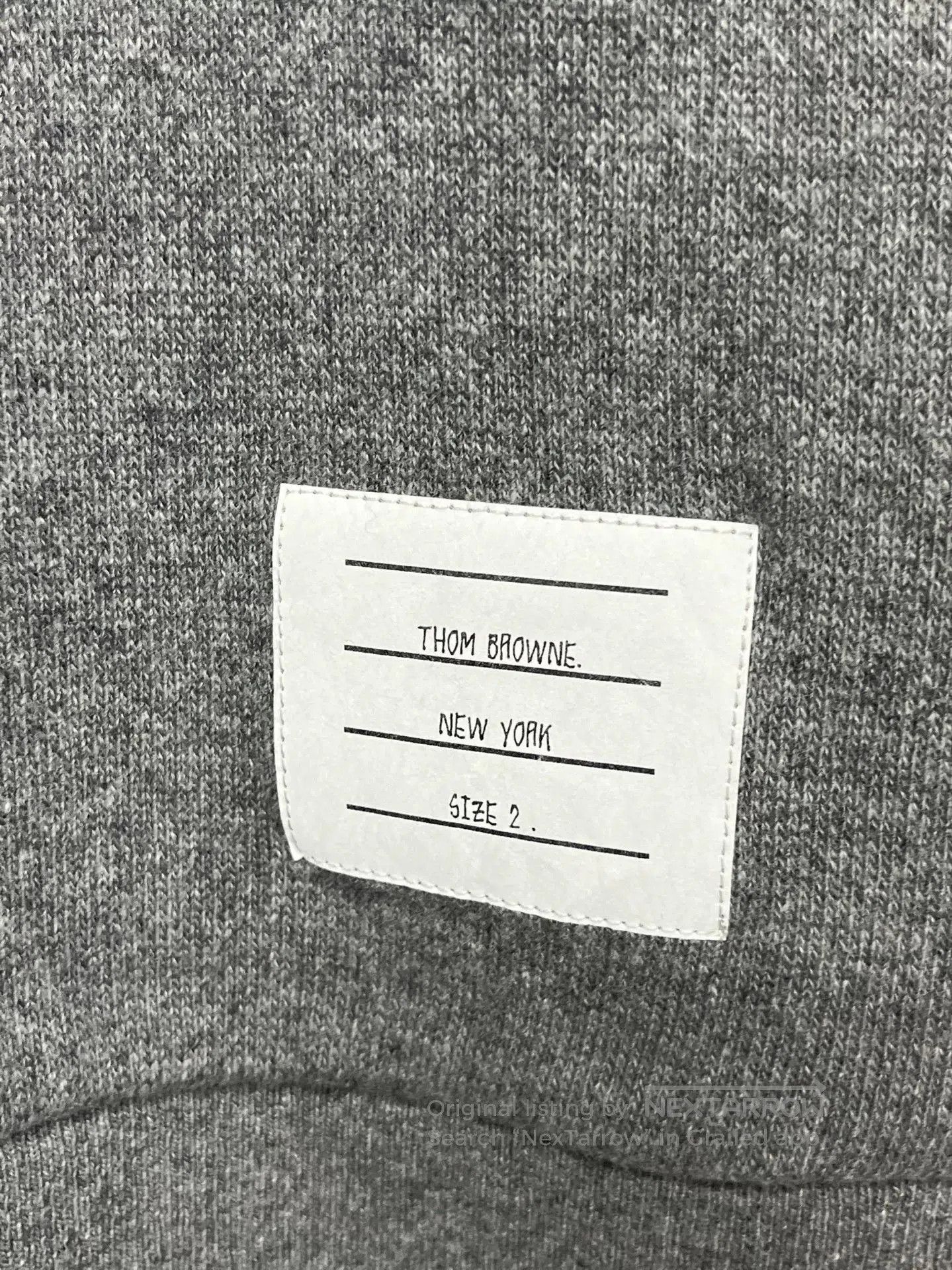 Thom Browne Thom Browne Gray 4. Size US M / EU 48-50 / 2 - 3 Thumbnail