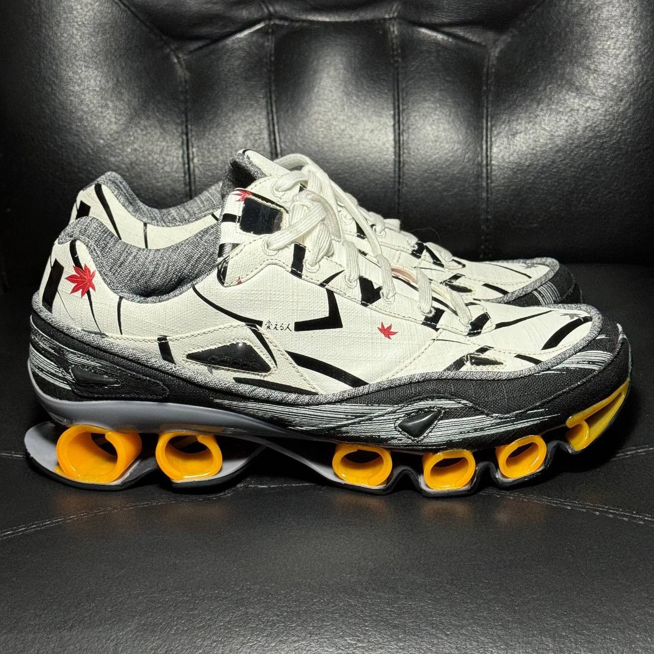 Adidas × Raf Simons Adidas Raf Simons Bounce Orange white 2014 Size US 8.5 / EU 41-42 - 1 Thumbnail