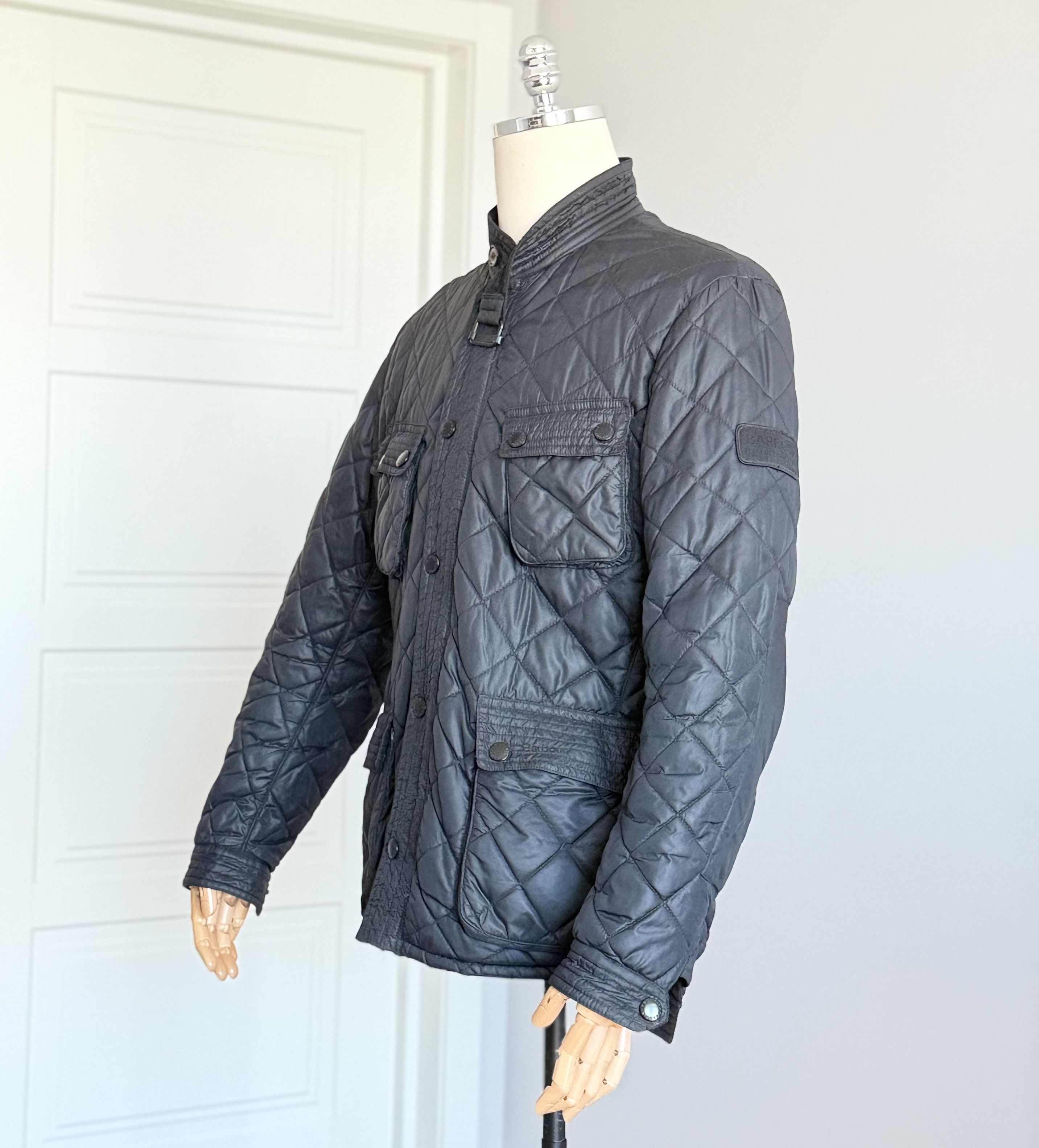 Barbour BARBOUR Motor Cycling Quilt International Jacket Size L Navy Size US L / EU 52-54 / 3 - 1 Thumbnail