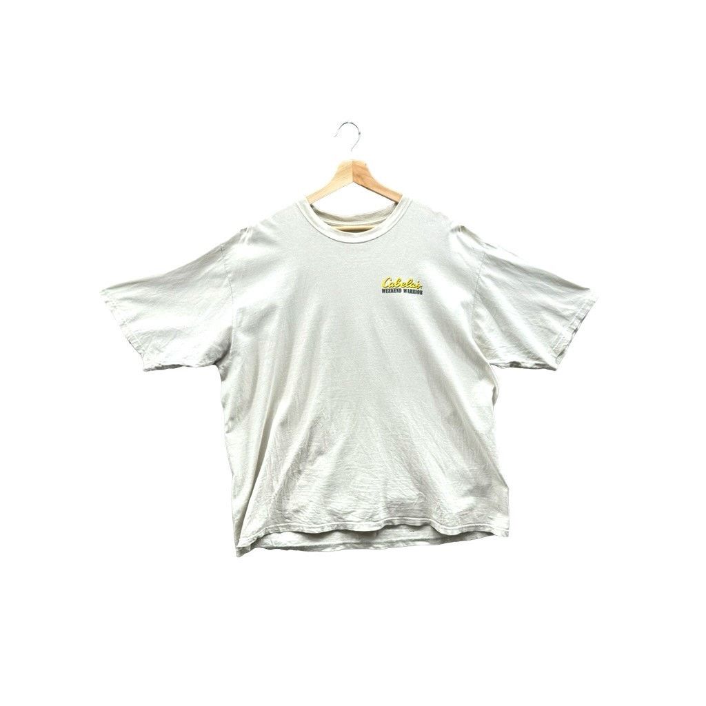 Cabelas × Vintage 2000's Cabela's Weekend Warrior Outdoor Graphic Tee Size US XL / EU 56 / 4 - 1 Thumbnail