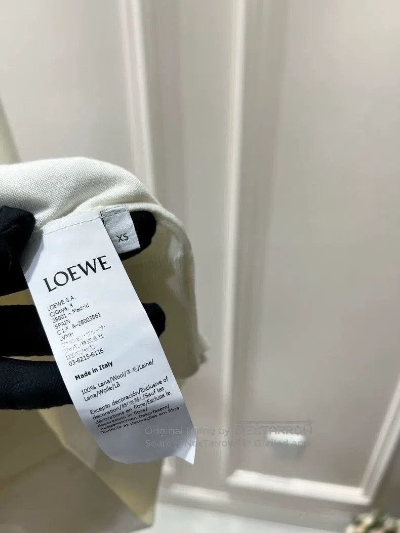Loewe Loewe White embroidered thin cardigan Size XS / US 0-2 / IT 36-38 - 4 Thumbnail