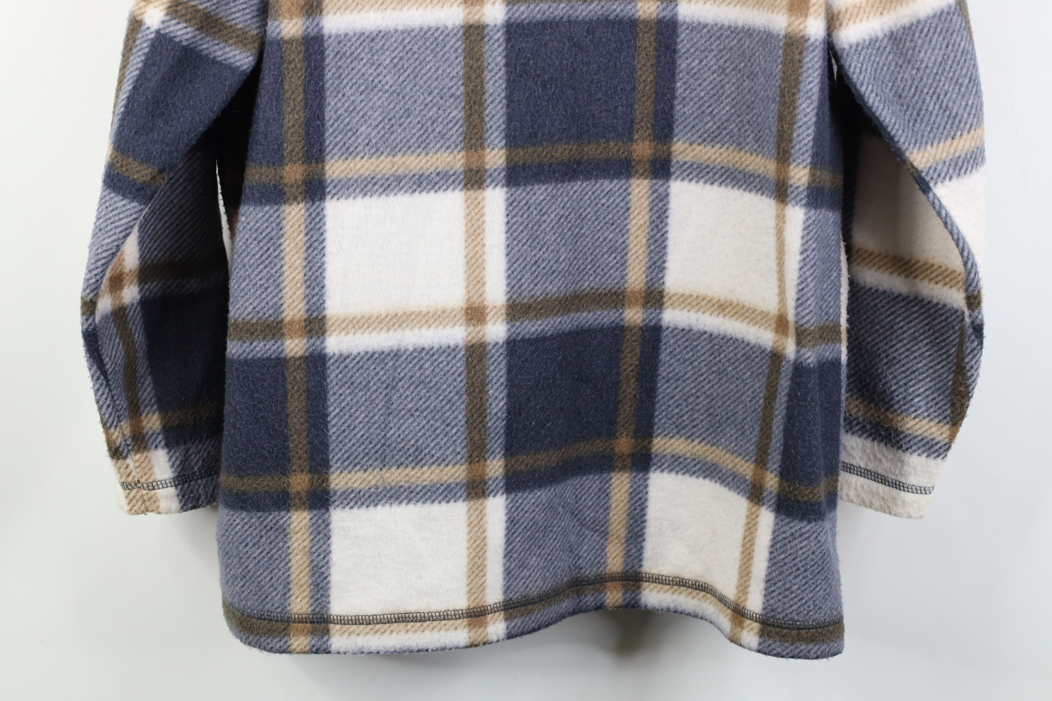 Vintage Vintage 90s Streetwear Mock Neck Fleece Pocket Sweater Size M / US 6-8 / IT 42-44 - 10 Thumbnail