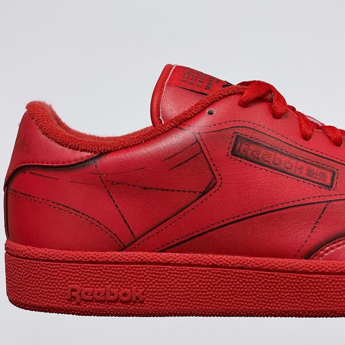 Maison Margiela × Reebok Maison Margiela X Reebok Classic Sneakers Club C Size US 9.5 / EU 42-43 - 4 Thumbnail