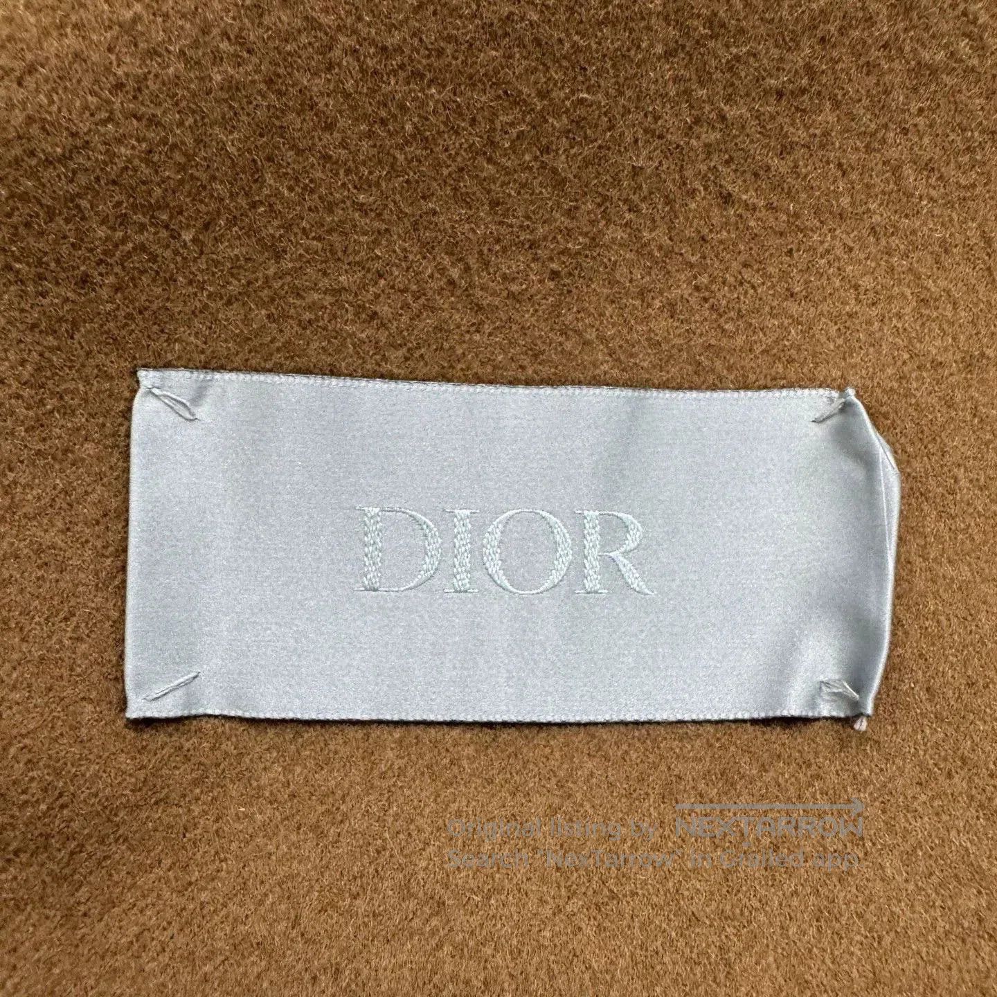 Dior Dior Wool Coat in Excellent Condition. Size US L / EU 52-54 / 3 - 3 Thumbnail