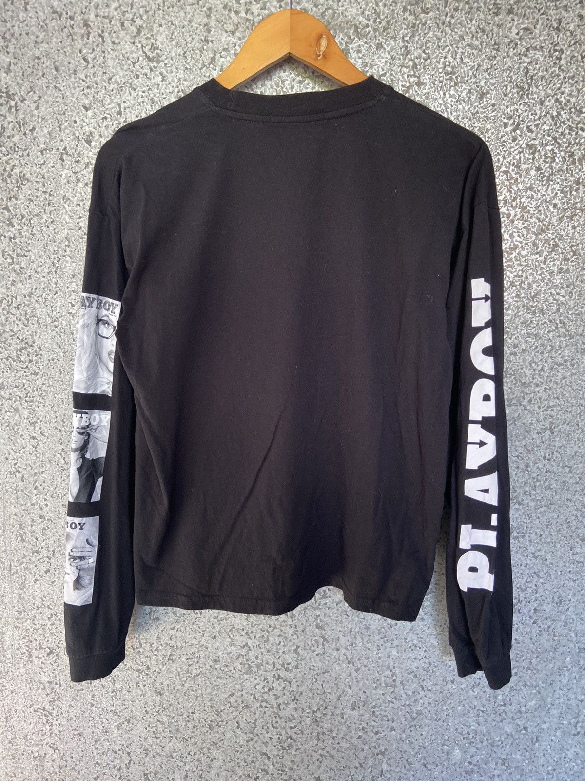 Playboy 🔥 Playboy long sleeve t shirt oversized crop top Size US S / EU 44-46 / 1 - 2 Thumbnail
