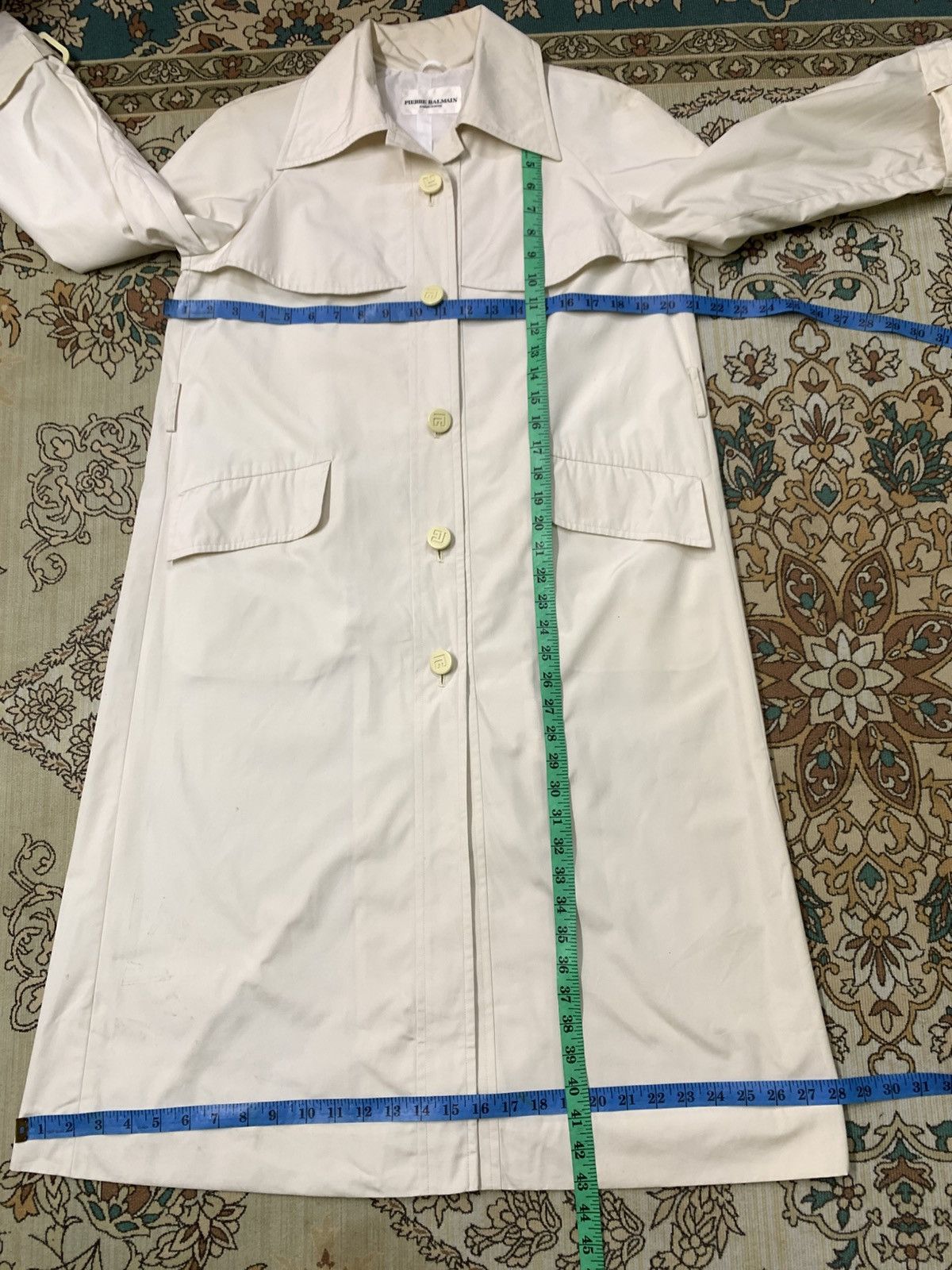 Pierre Balmain VINTAGE PIERRE BALMAIN LONG JACKET Size US M / EU 48-50 / 2 - 14 Thumbnail