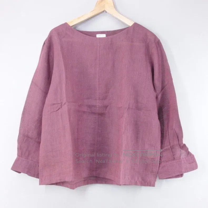 Hermes Hermes Margiela Period Crewneck Linen Top Size M / US 6-8 / IT 42-44 - 1 Thumbnail
