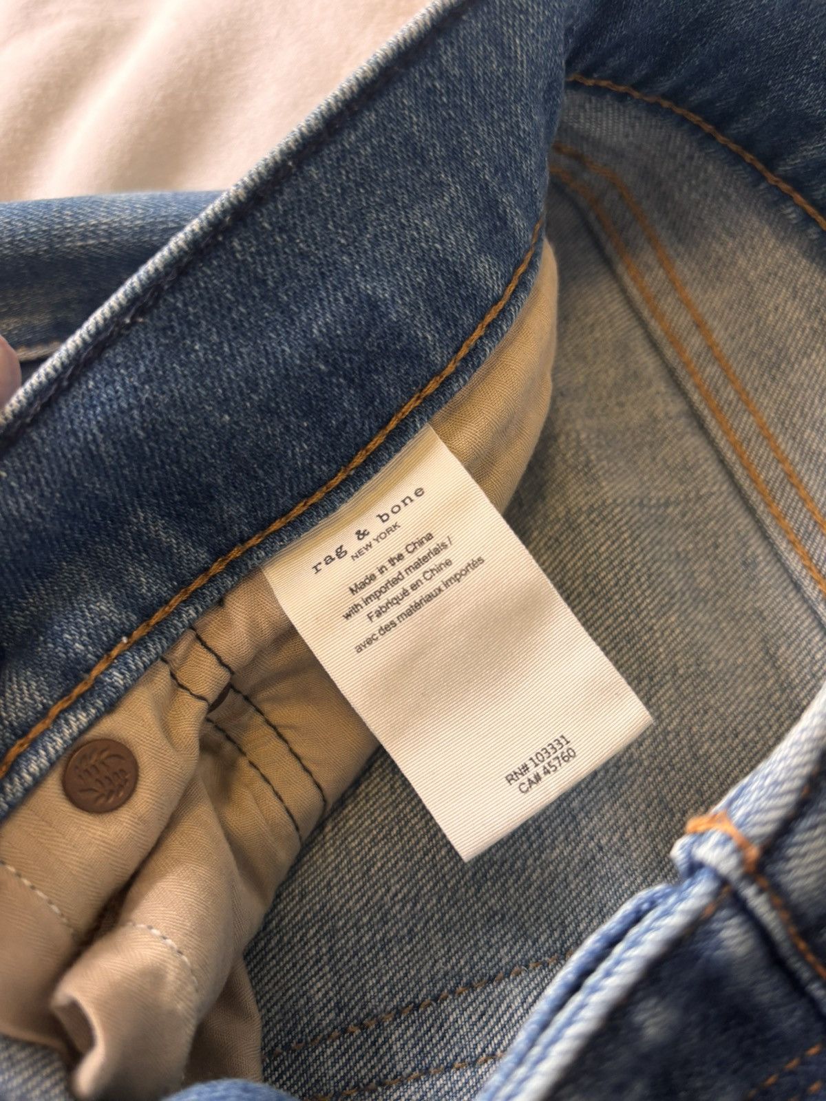 Rag & Bone Rag & Bone Unisex Jeans Size US 32 / EU 48 - 6 Thumbnail