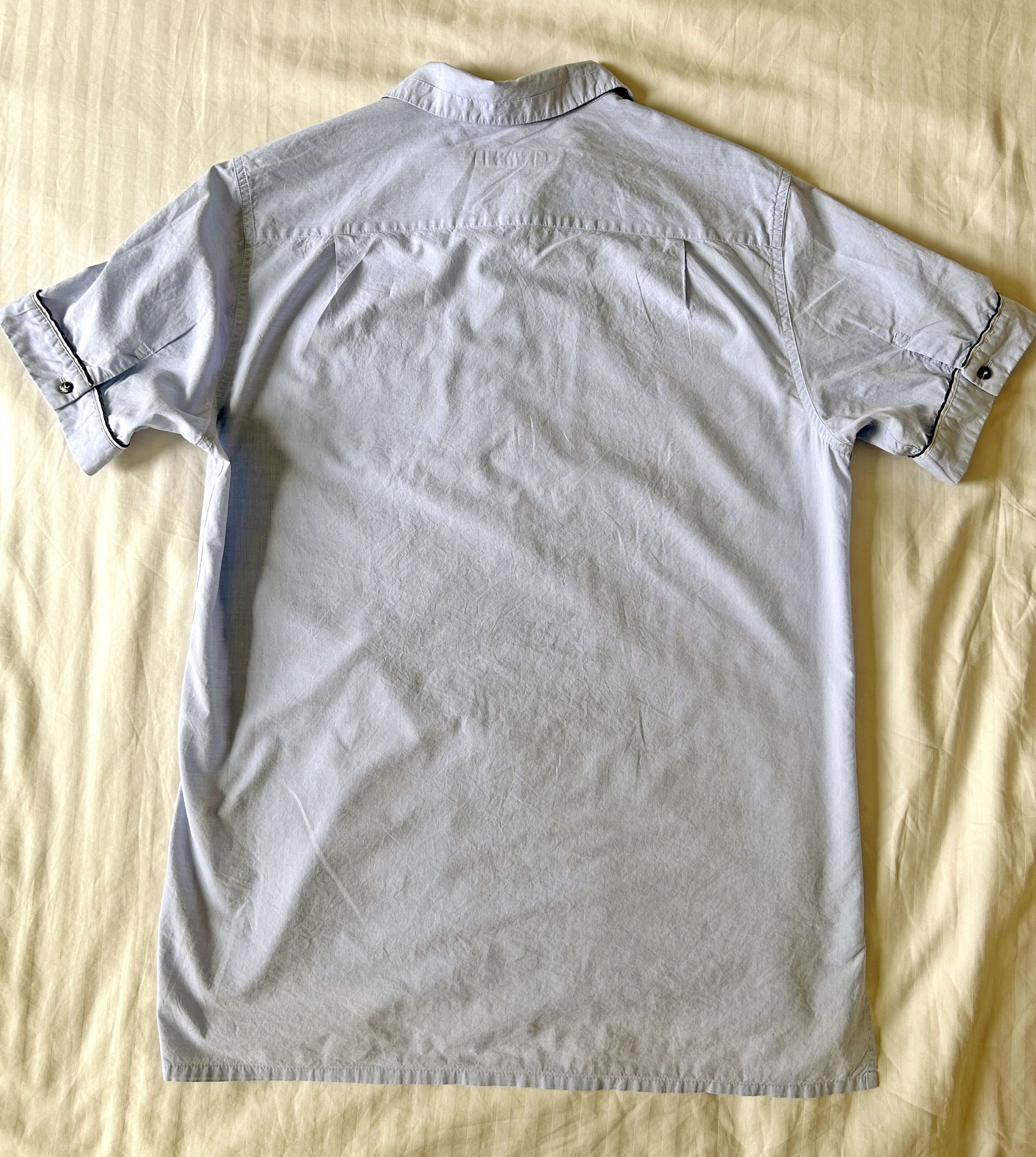 Dolce & Gabbana Dolce & Gabbana Blue Pajama Style Short Sleeve Shirt M,16/41 Size US M / EU 48-50 / 2 - 5 Thumbnail