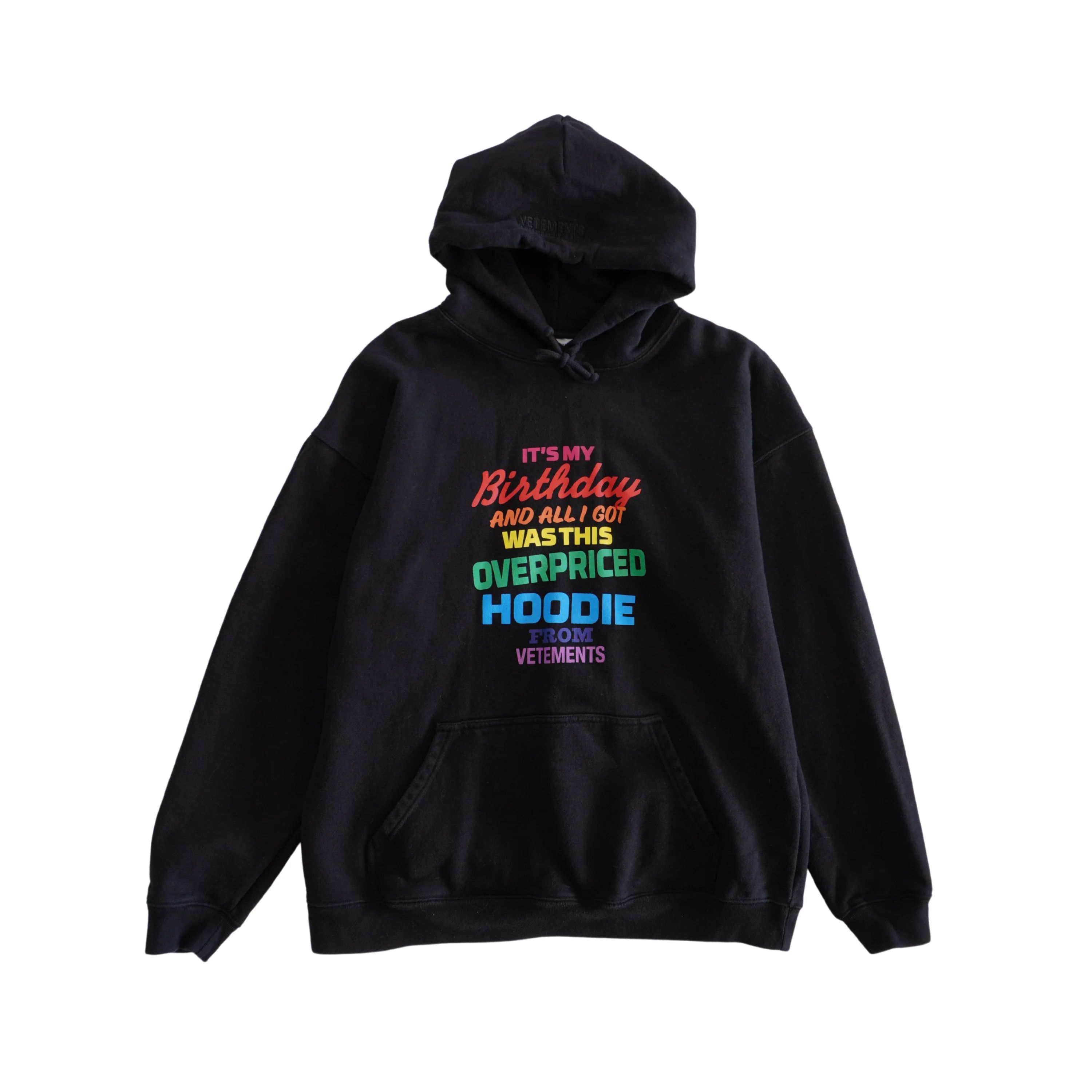 Vetements Birthday Hoodie | Grailed