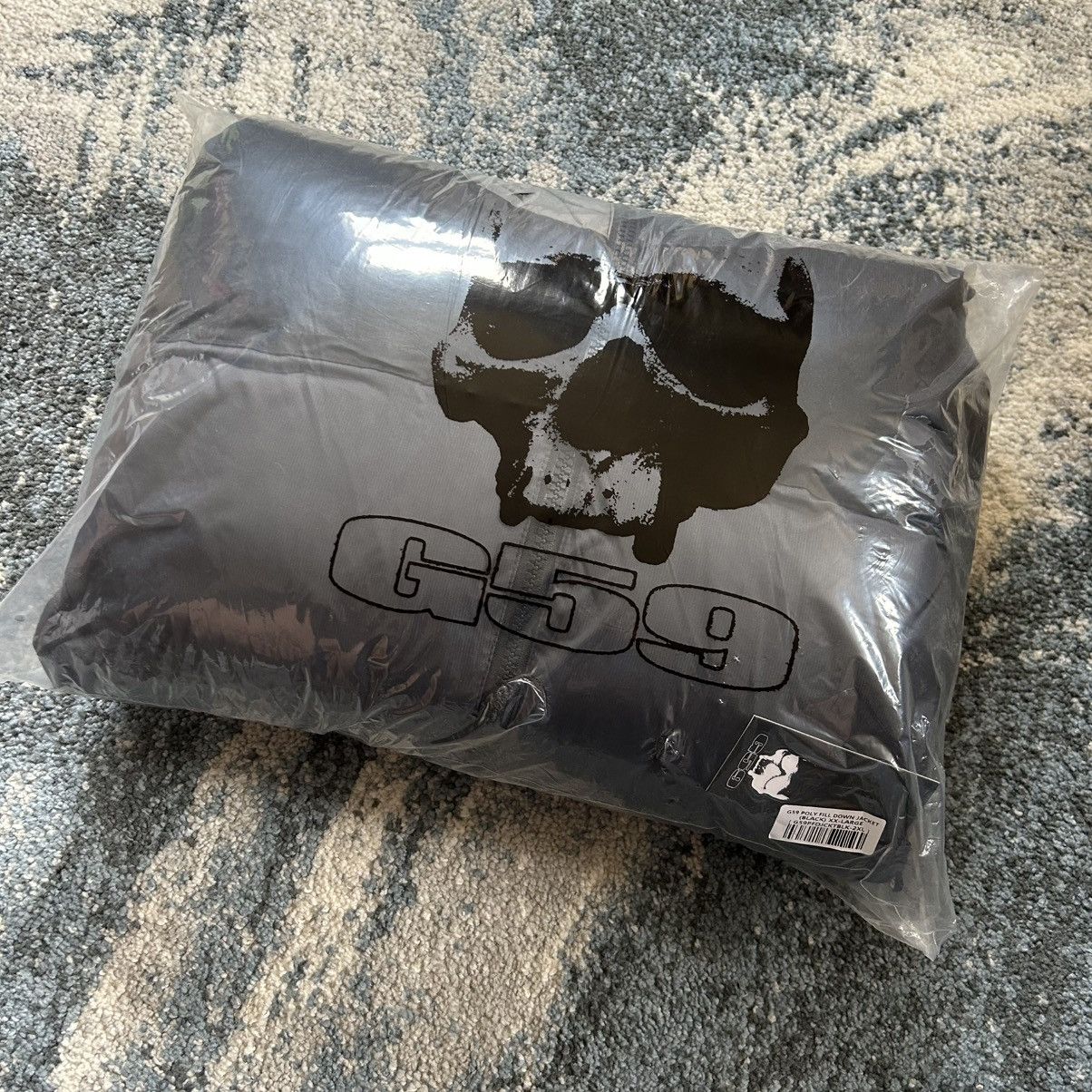 Fuck The Population × G59 Records G*59 POLY FILL DOWN JACKET CHARCOAL COLOR BLOCK PUFFER PARKA Size US XXL / EU 58 / 5 - 7 Thumbnail