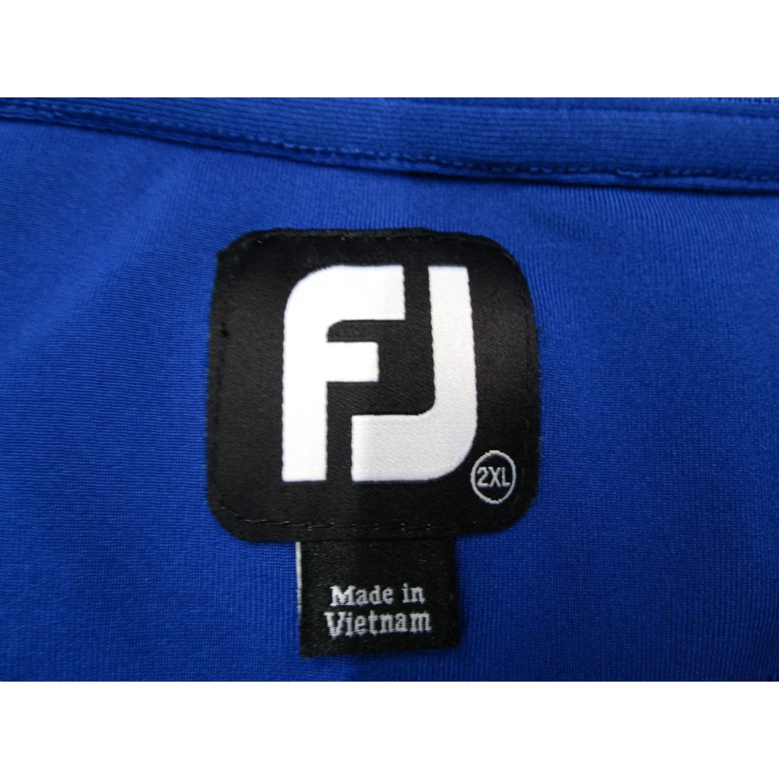 Footjoy FootJoy Polo Mens 2XL White Colorblock Short Sleeve Performance Golf Shirt Size US XXL / EU 58 / 5 - 3 Thumbnail