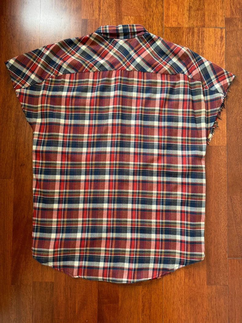 Fear of God Fear of God Blue and red main line shoulder shirt Size US M / EU 48-50 / 2 - 4 Thumbnail