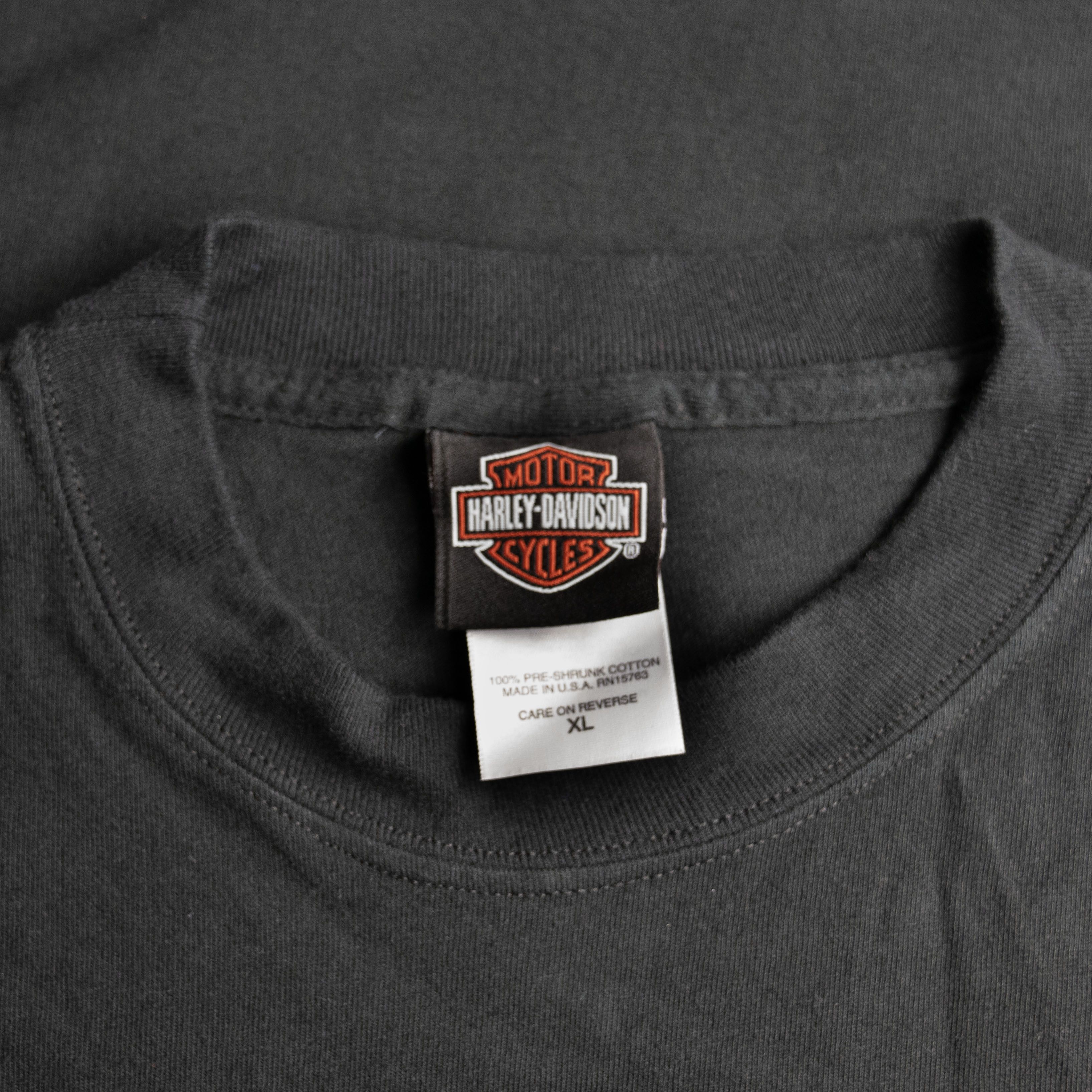 Harley Davidson × Vintage Vintage 2006 Harley Davidson Clown Tee Shirt Size US XL / EU 56 / 4 - 3 Thumbnail