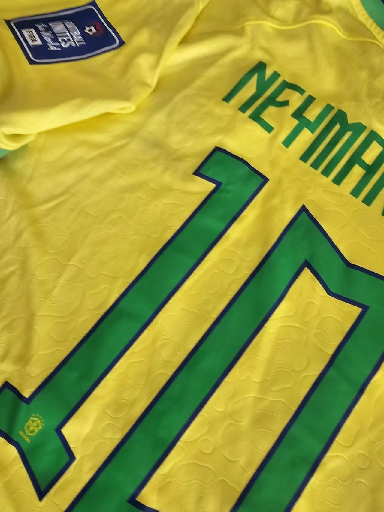 Nike 2022 World Cup Brazil 10 Neymar Jersey Home Size US XL / EU 56 / 4 - 4 Thumbnail
