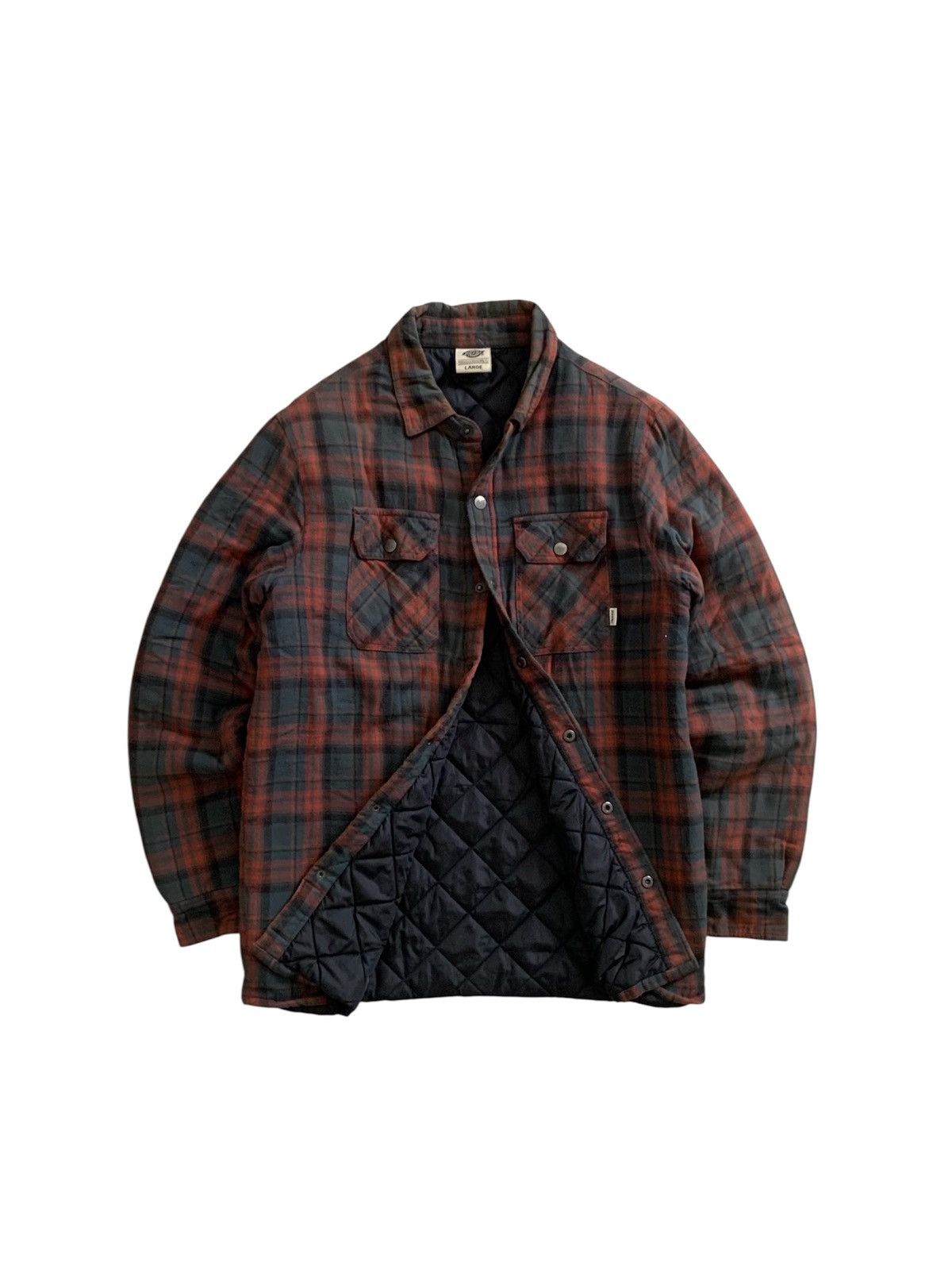Dickies Dickies Flannel Quilted Jacket Size US L / EU 52-54 / 3 - 6 Thumbnail