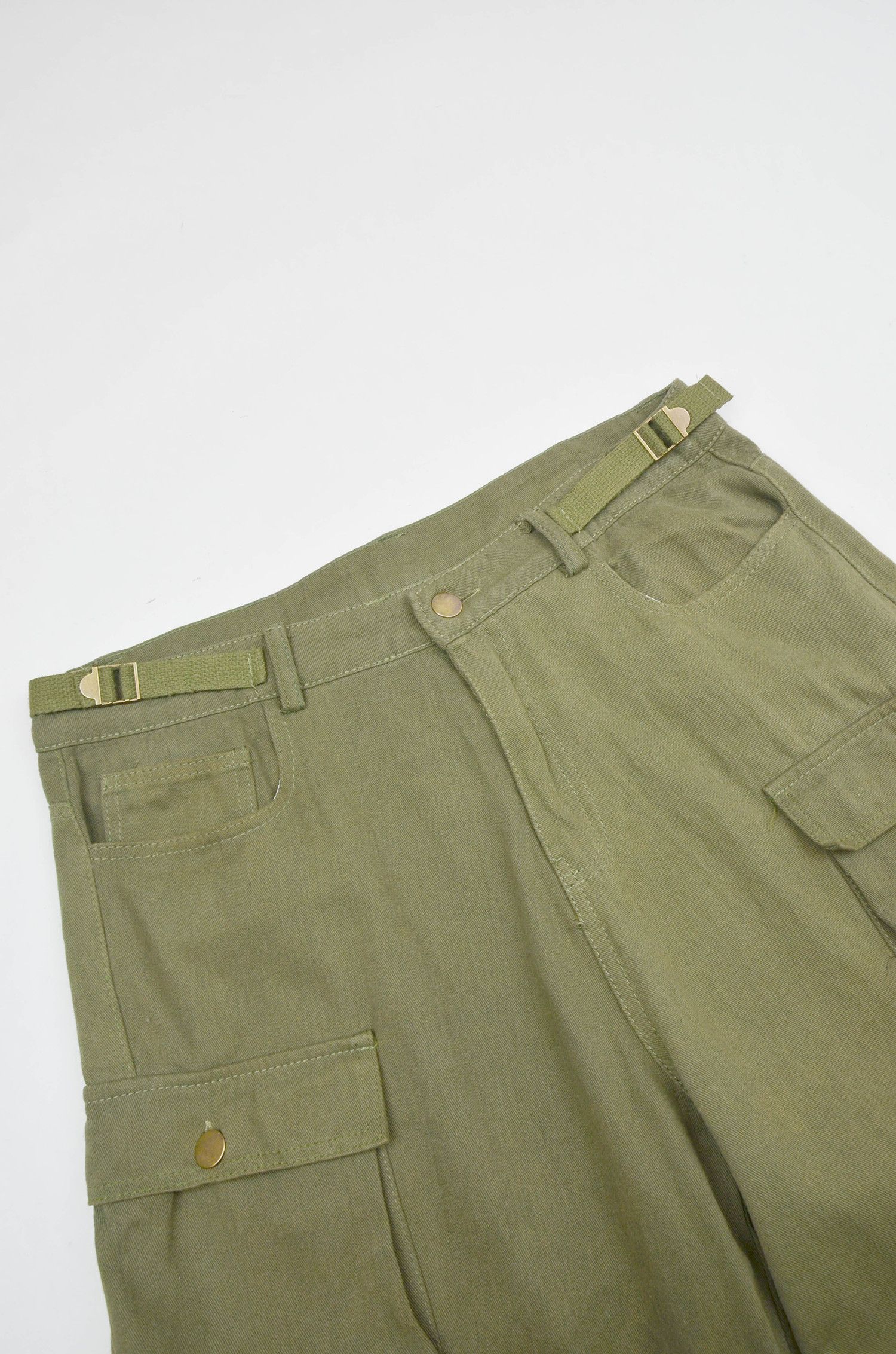 Other Military Wide Leg Cargo Pants Khaki - Size 36 Size US 36 / EU 52 - 3 Thumbnail