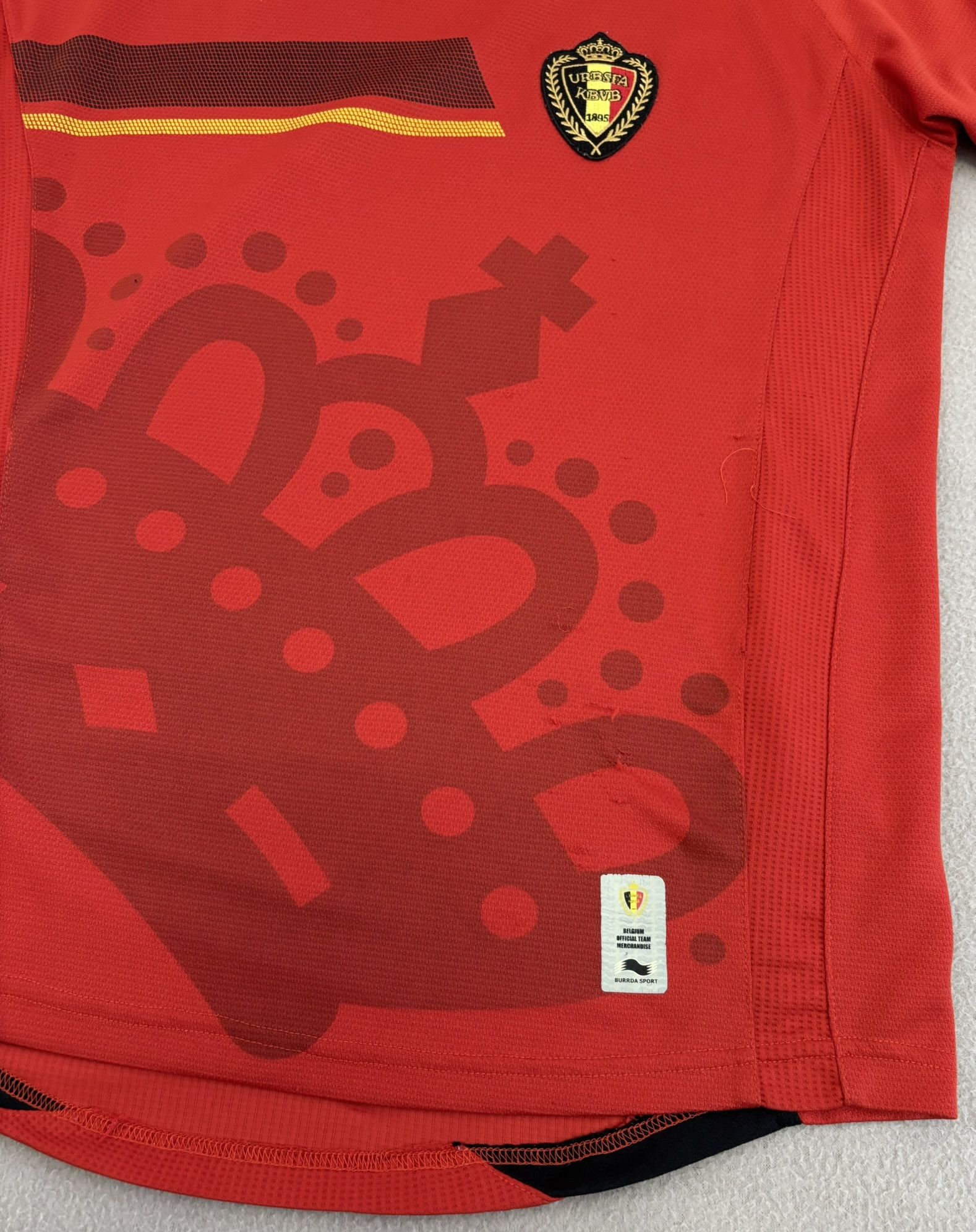 Other Belgium 2014 Burrda Sport Football Jersey Size L Size US L / EU 52-54 / 3 - 9 Thumbnail