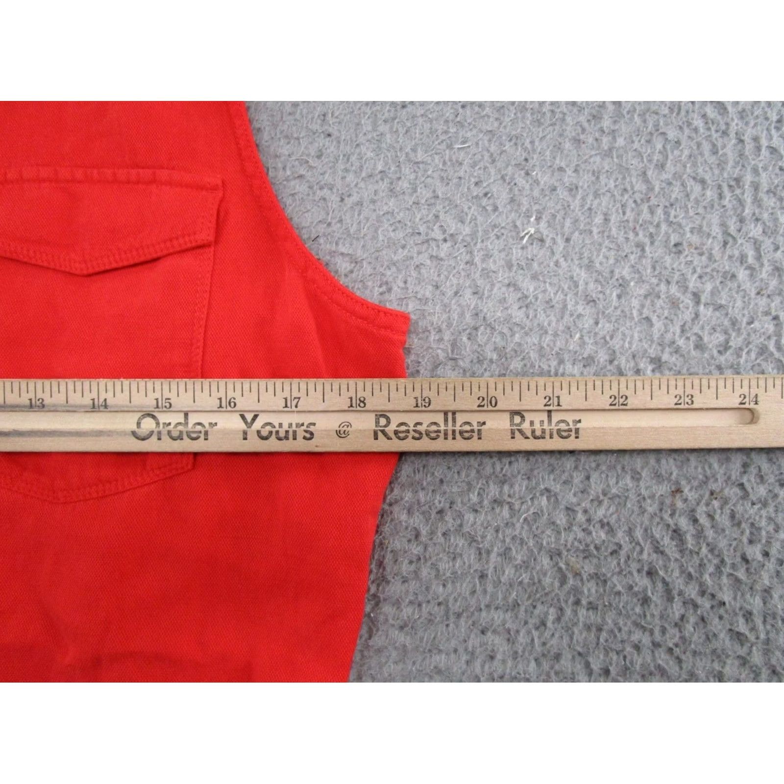 Nicole Miller Nicole Miller New York Romper Lyocell Linen Blend Red Sleeveless Button Up SZ 8 Size 30" / US 8 / IT 44 - 4 Thumbnail