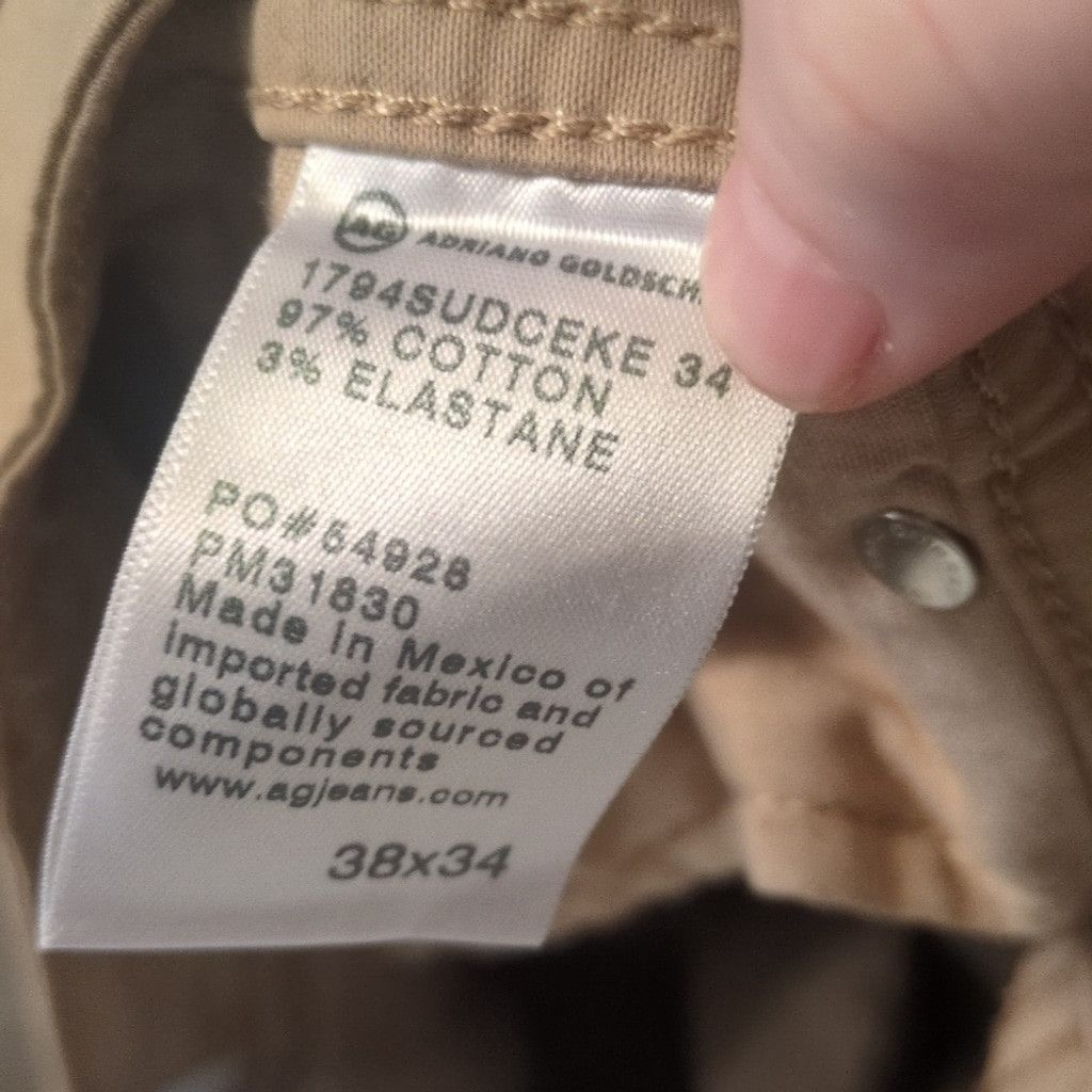 AG Adriano Goldschmied Ag Adriano goldschmied Everett jeans size 38x34 Size US 38 / EU 54 - 6 Thumbnail