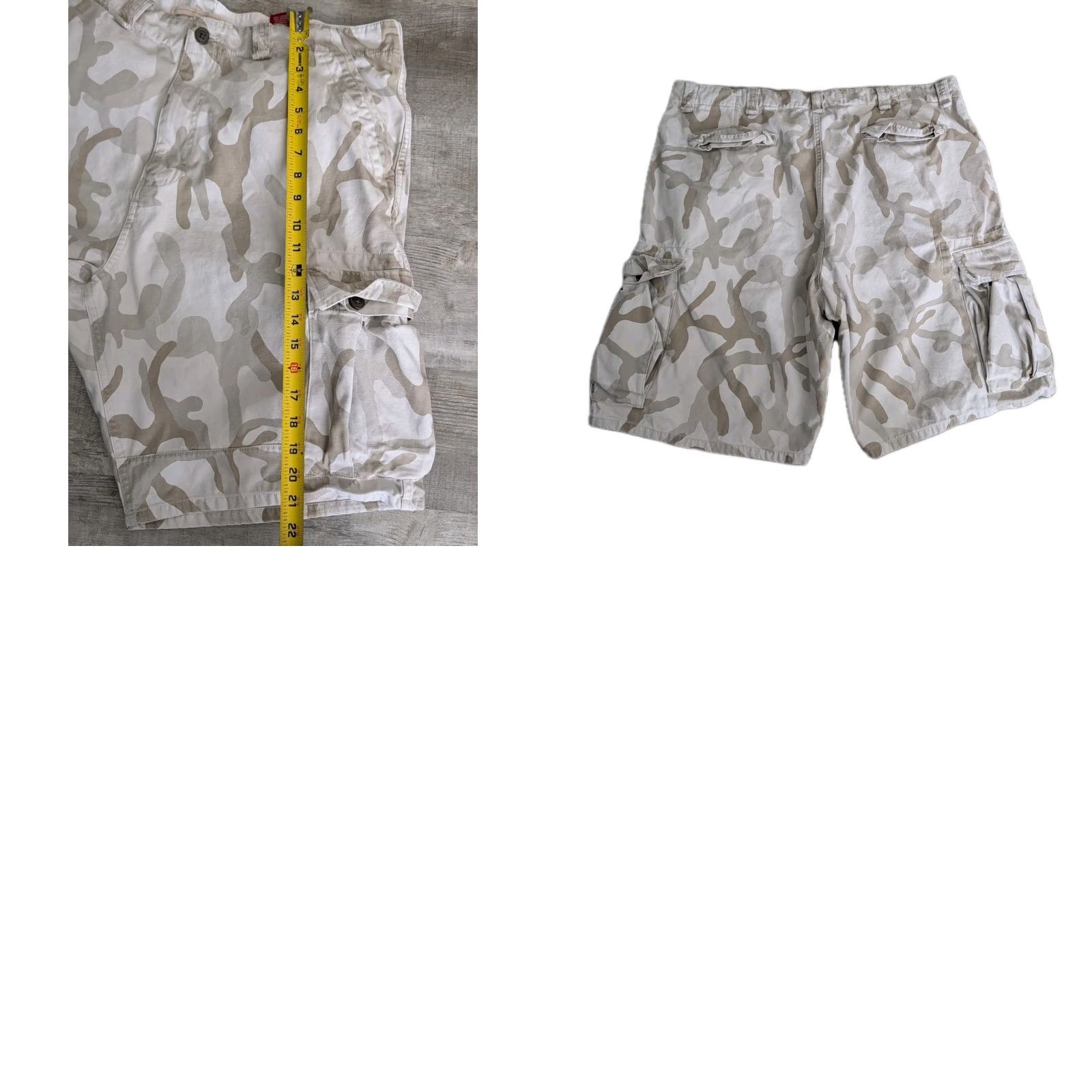 Chaps Chaps Denim Camouflage Cargo Shorts Men 38x10 Workwear EUC Size US 38 / EU 54 - 9 Thumbnail