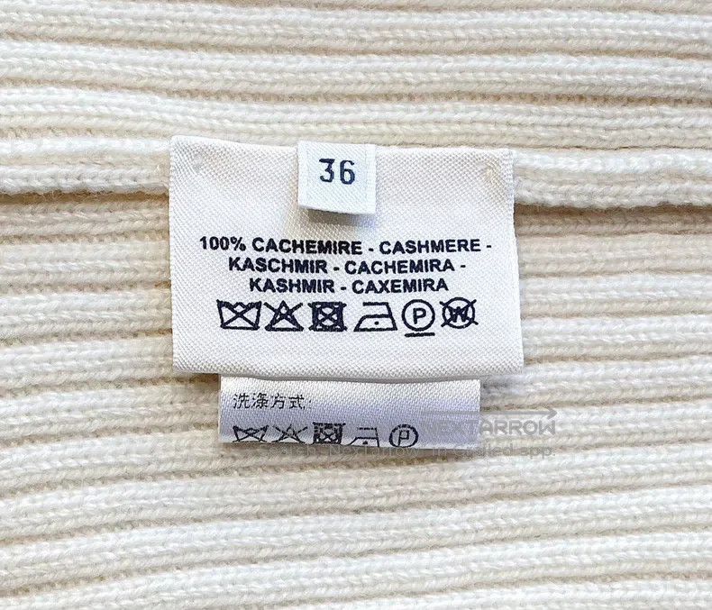 Hermes Hermes Ivory knitted sweater Size XS / US 0-2 / IT 36-38 - 7 Thumbnail