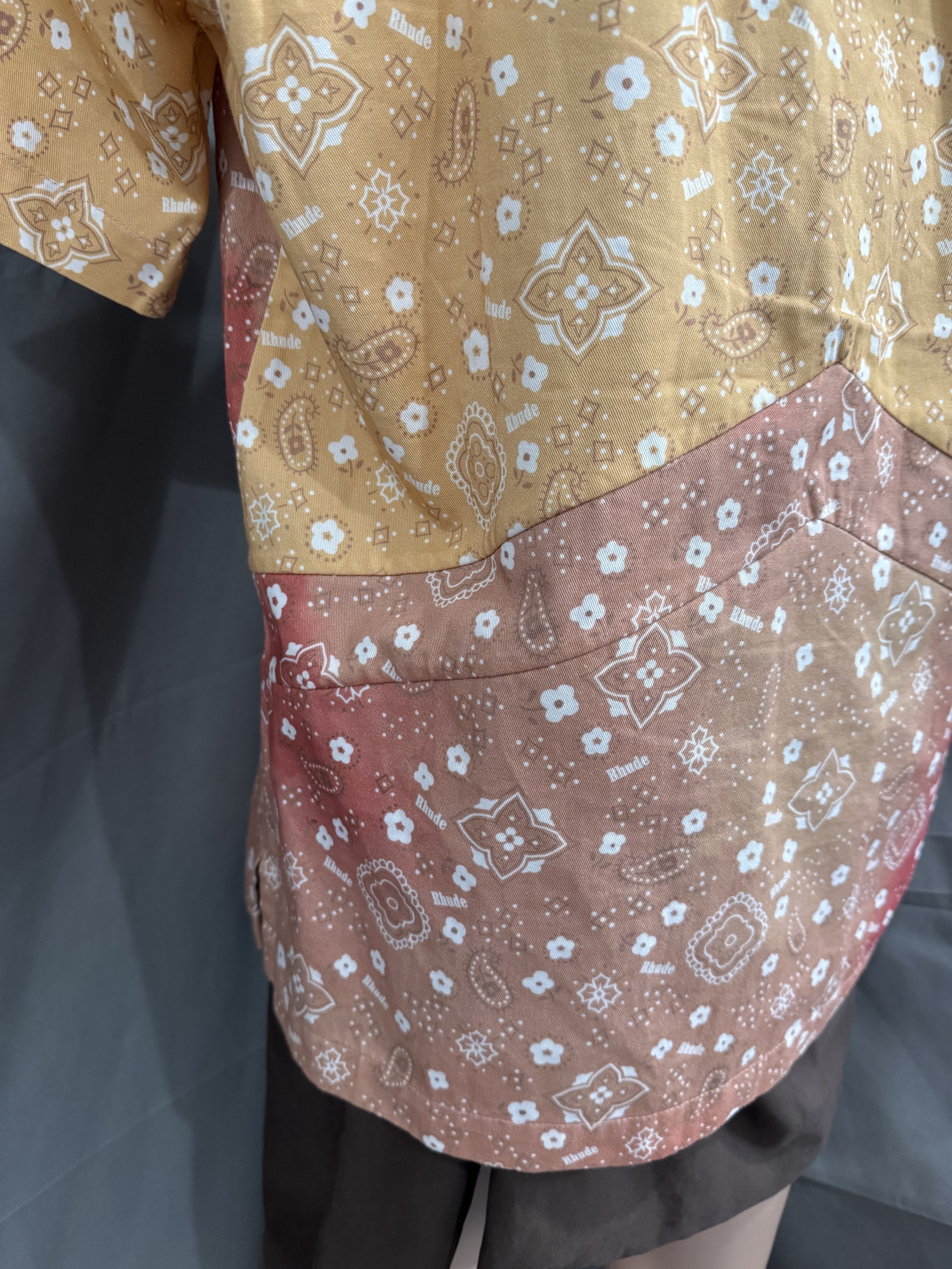 Rhude Rhude Bandana Paisley Button Up Shirt Size Small Size US S / EU 44-46 / 1 - 9 Thumbnail