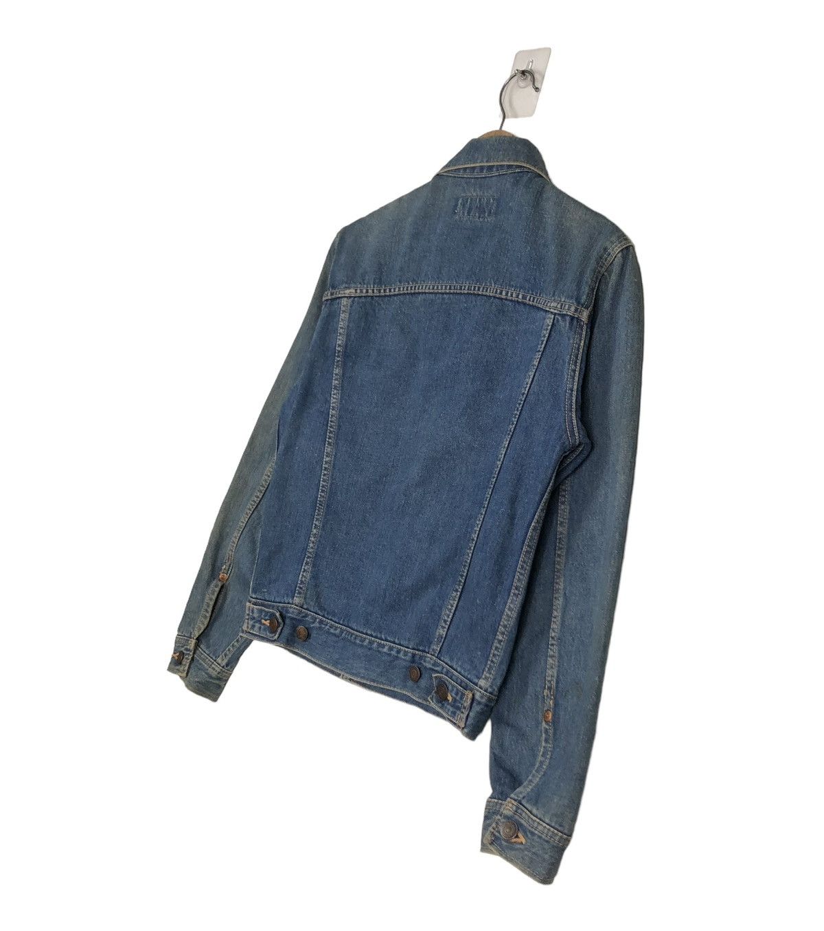 Japanese Brand 🔥VINTAGE CROPPED DENIM TRUCKER JACKET EDWI Size US M / EU 48-50 / 2 - 10 Thumbnail
