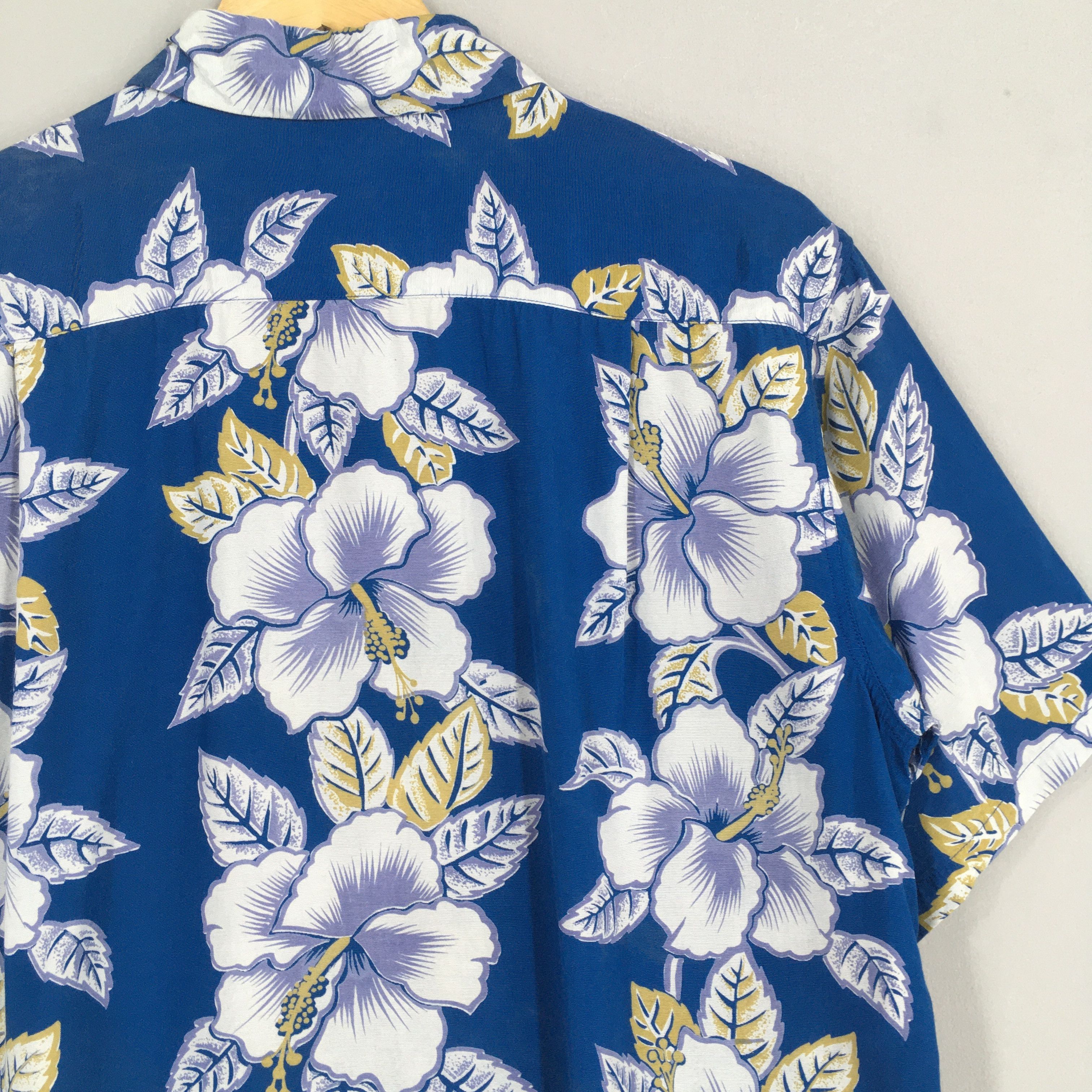 Other Vintage Glove House Japan Hawaiian Hibiscus Flower Tropical Size US M / EU 48-50 / 2 - 8 Thumbnail