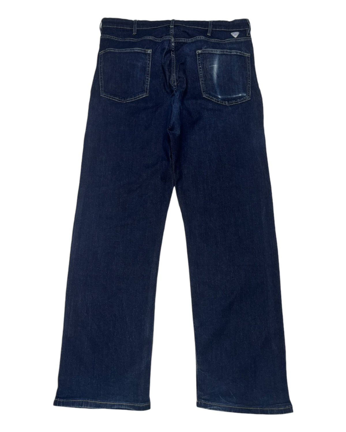 Japanese Brand OUTDOOR PRODUCTS CASUAL BLUE DENIM JEANS Size US 35 - 2 Thumbnail