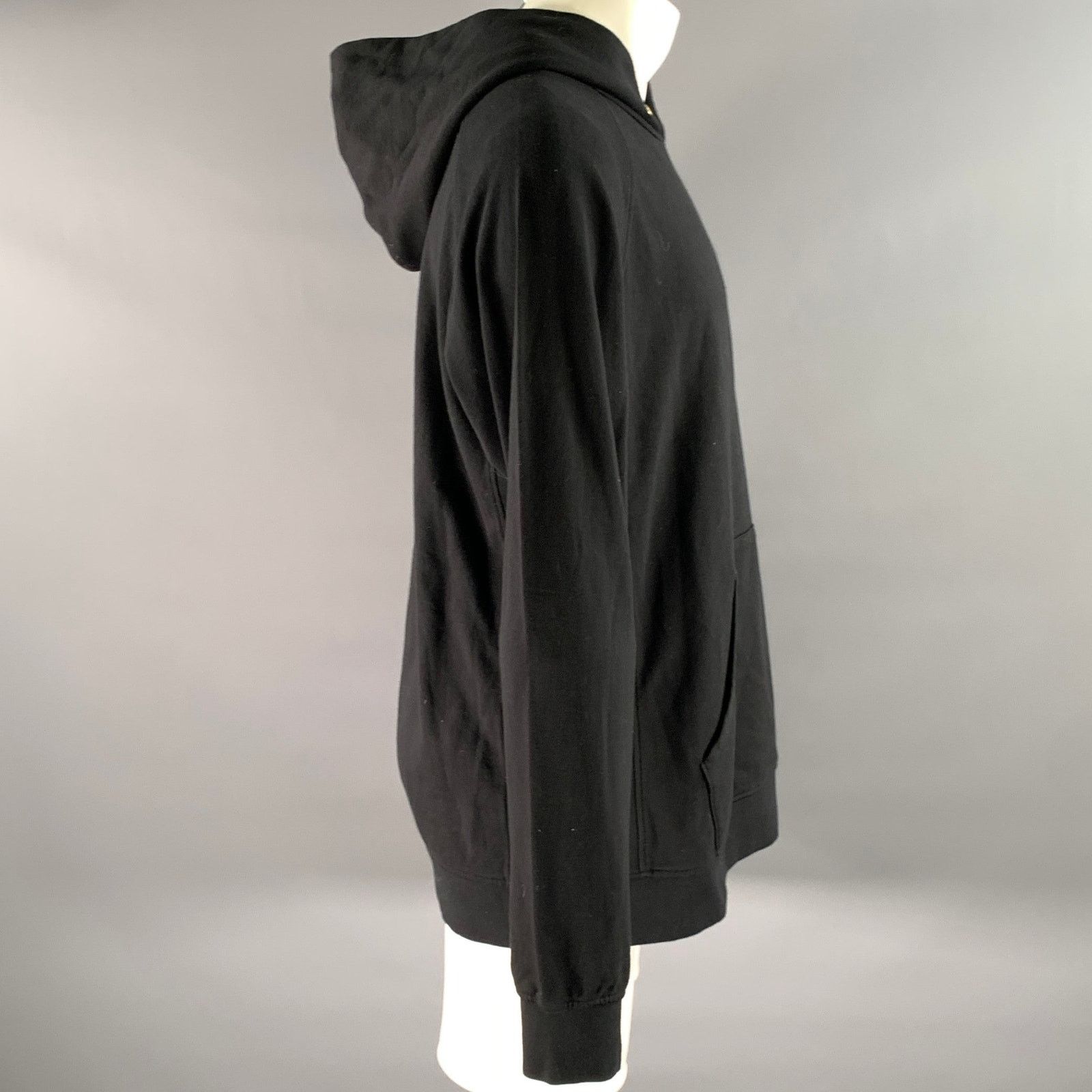 Visvim VISVIM Size XL Black Wash Cotton Hoodie Sweatshirt Size US XXL / EU 58 / 5 - 3 Thumbnail