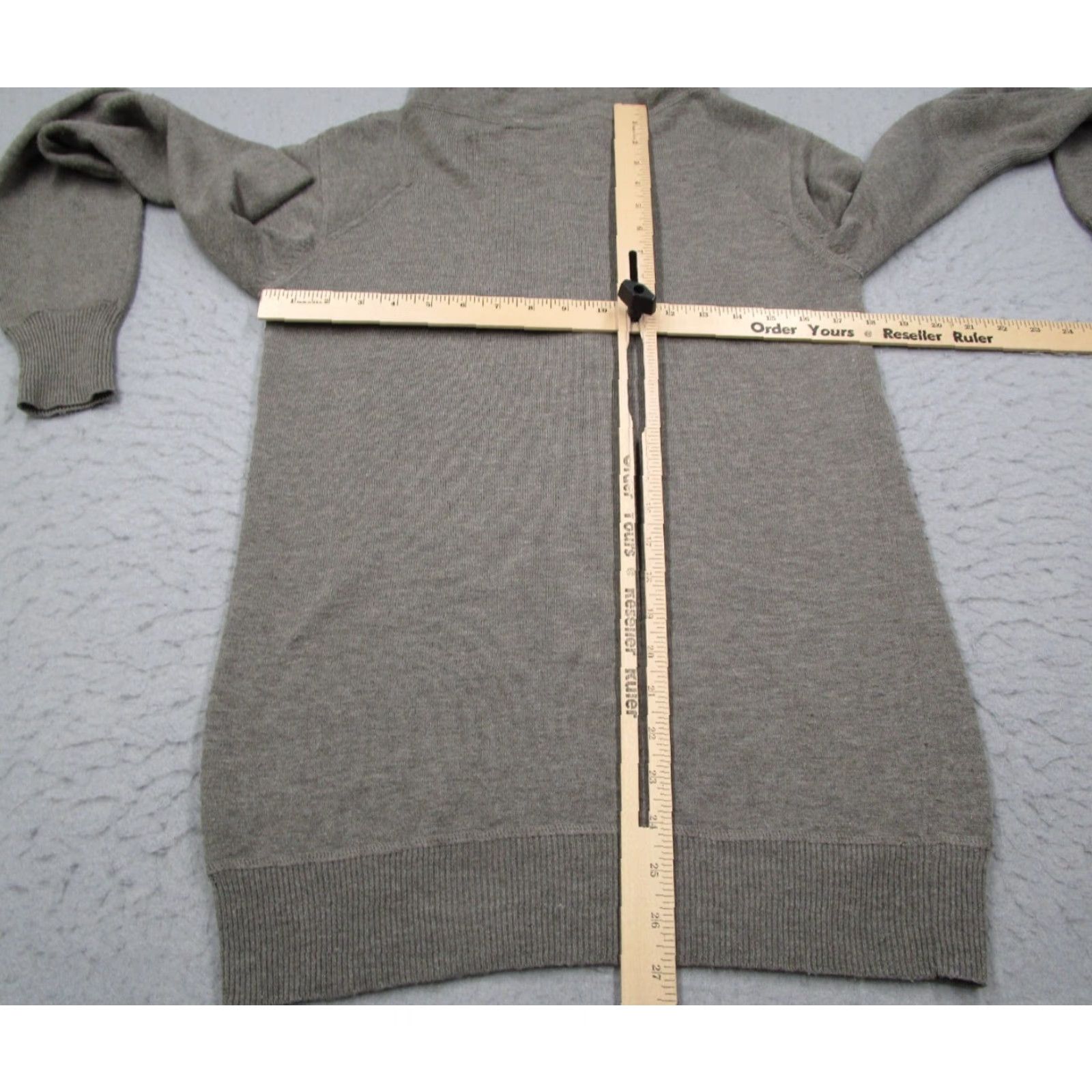 Allsaints VINTAGE AllSaints Spitalfields Sweater Mens Small Gray Pullover Knitted Casual Winter Men Size US S / EU 44-46 / 1 - 7 Thumbnail