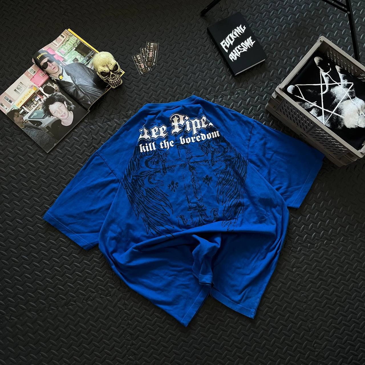 Hook-Ups vintage t shirt lee pipes Size US XXL / EU 58 / 5 - 2 Thumbnail