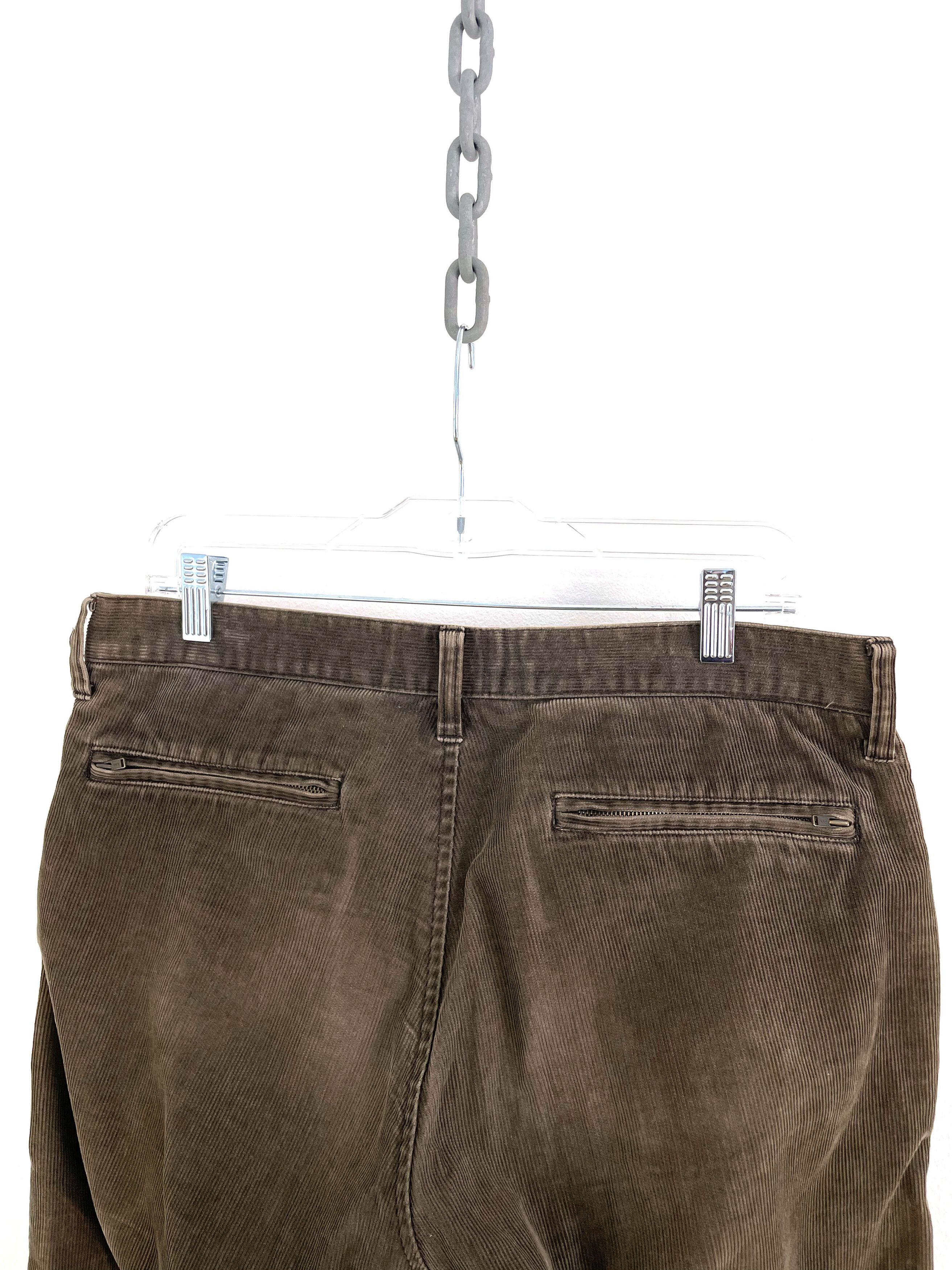 Comme des Garcons Homme 2005 Sunfaded Corduroy Pants Size US 34 / EU 50 - 9 Thumbnail