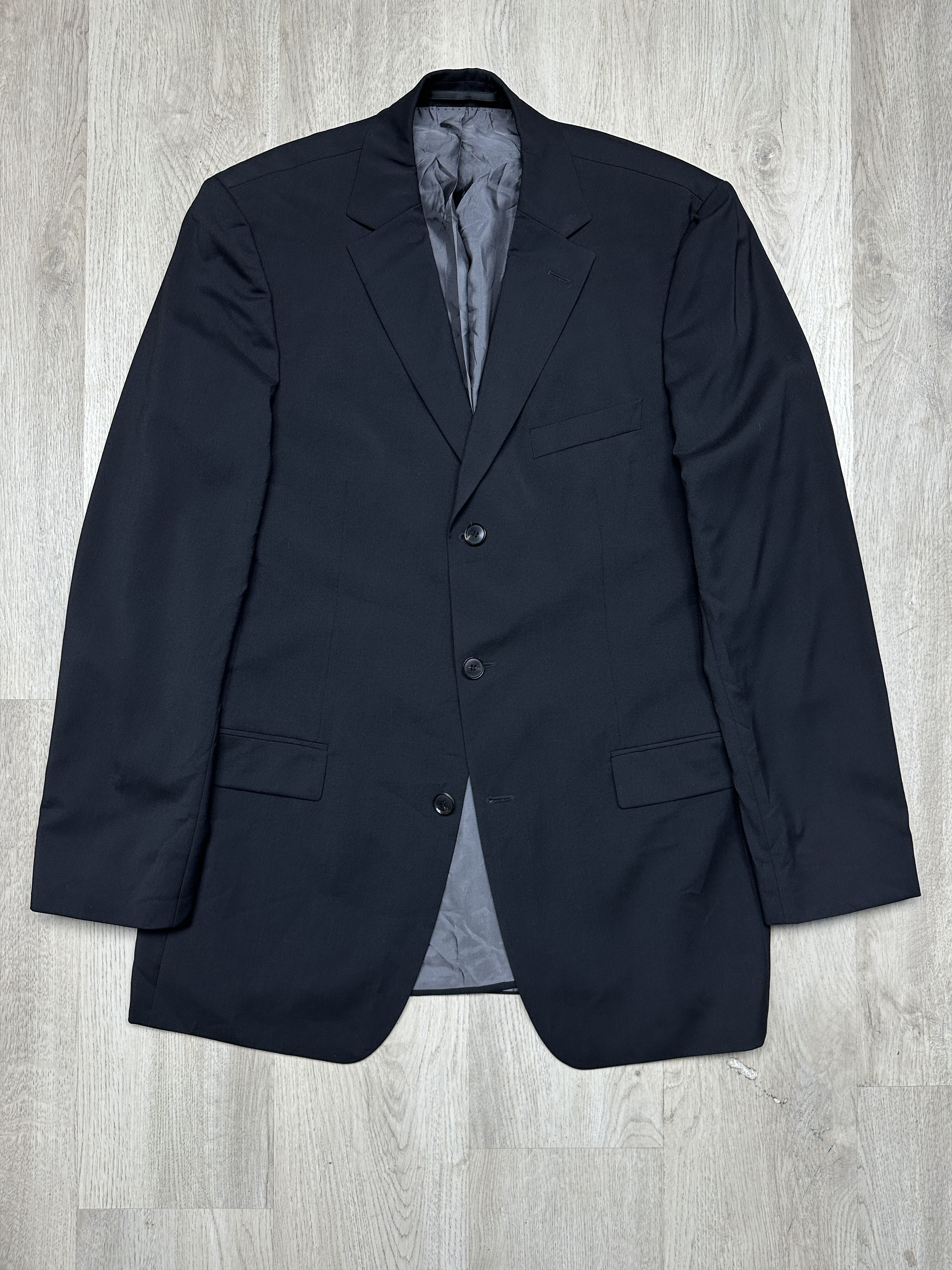 Hugo Boss Hugo Boss Vintage Mens Wool Suit 3 Buttons Blazer + Pants Size 42R - 2 Thumbnail
