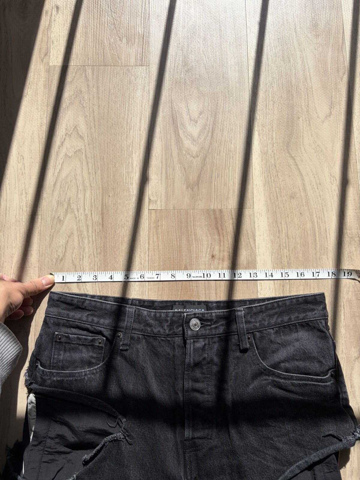 Balenciaga Balenciaga AW21 "afterworld" Slashed Denim Size US 34 / EU 50 - 11 Thumbnail