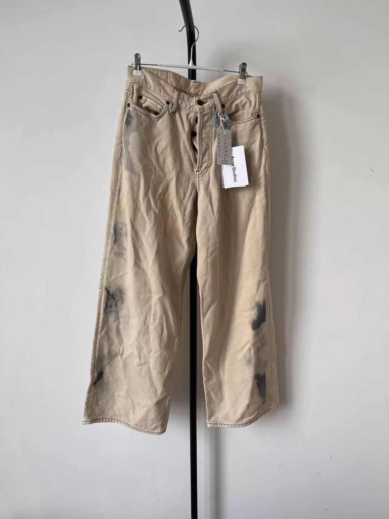 Acne Studios Acne Studios High-Waist Wide-Leg Jeans Size US 44 / EU 60 - 1 Thumbnail
