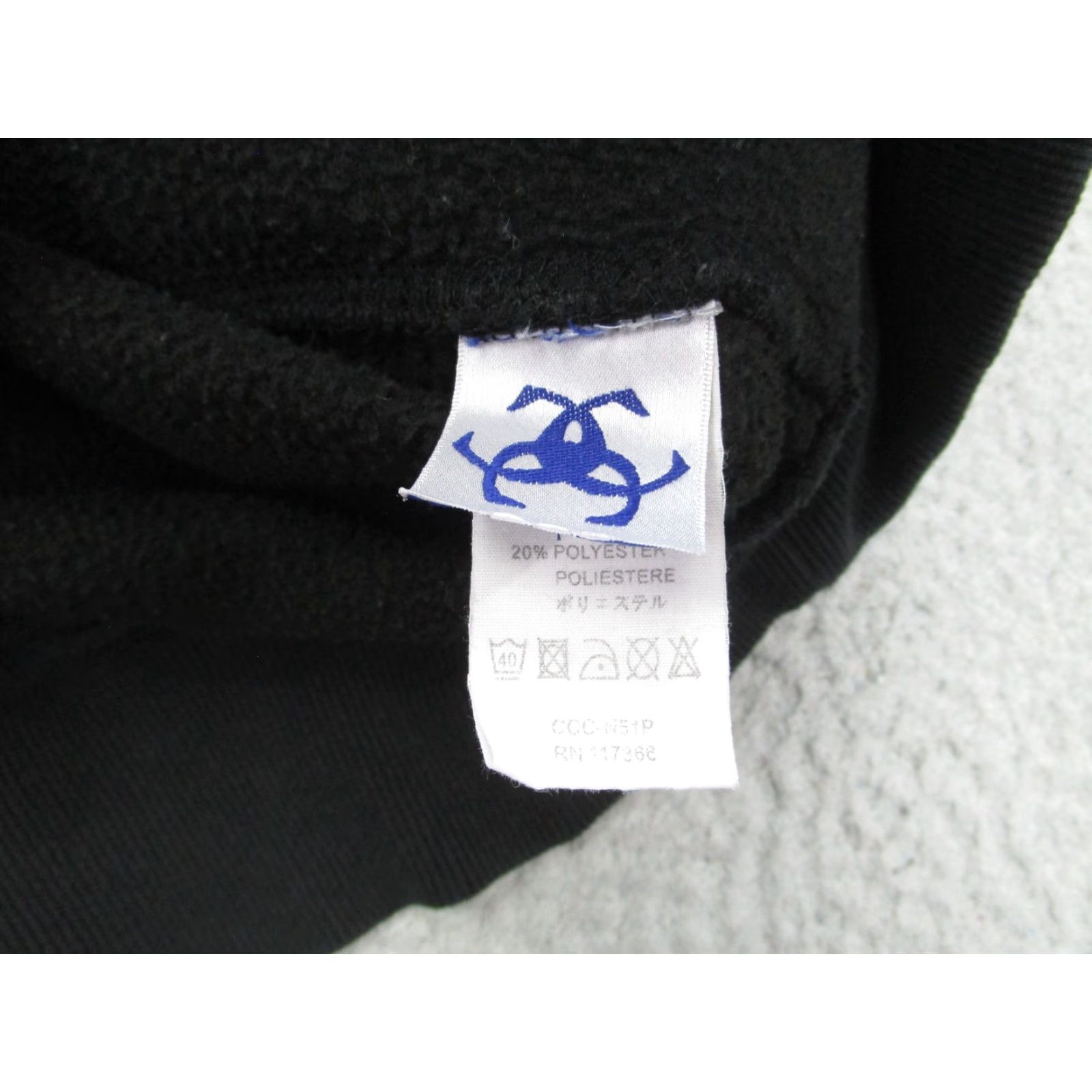 Logo 7 VINTAGE Meinl Cymbals Ahead Hoodie Mens 2XL Black Pullover Drum Music Sweatshirt Logo Graphic Print With Kangaroo Pocket Size US XXL / EU 58 / 5 - 7 Thumbnail