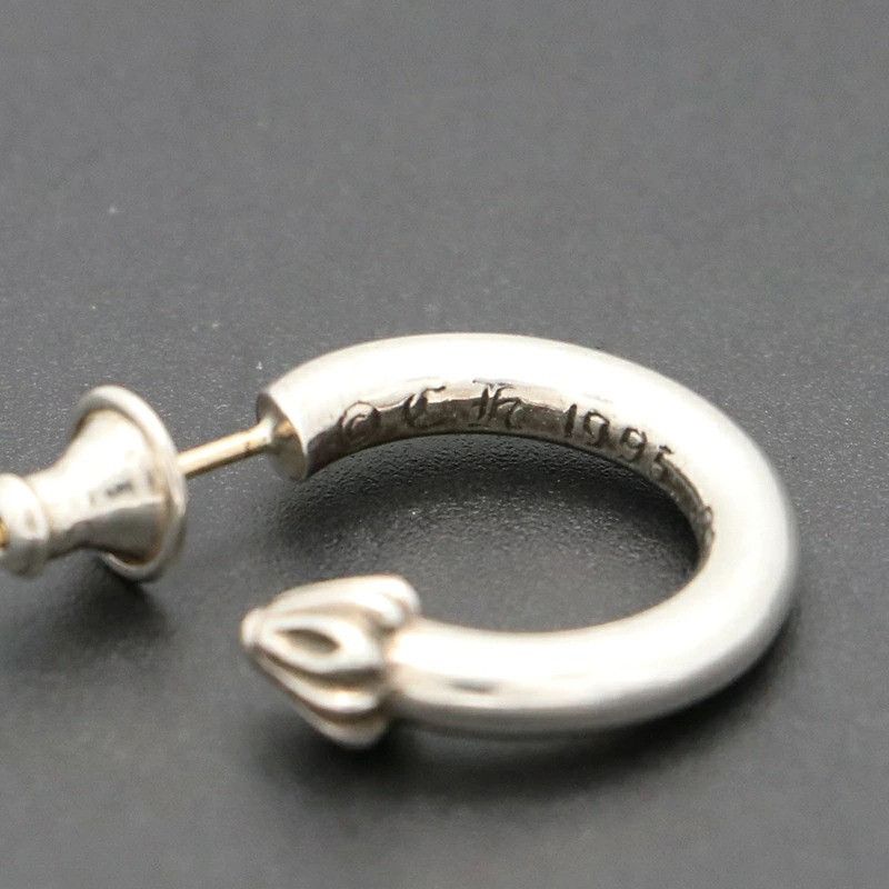 Chrome Hearts Chrome Hearts Plain Hoop Earring Size ONE SIZE - 5 Thumbnail
