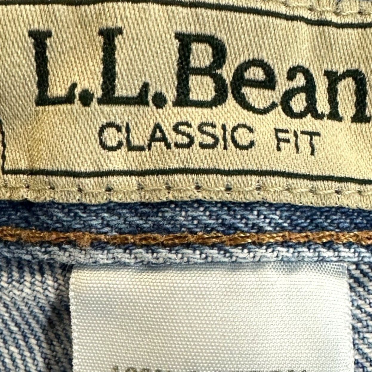 Vintage VINTAGE L.L. Bean Mens Jeans Straight Leg 40X29 Blue Classic Fit 5 Pocket Denim Pants Size US 40 / EU 56 - 3 Thumbnail