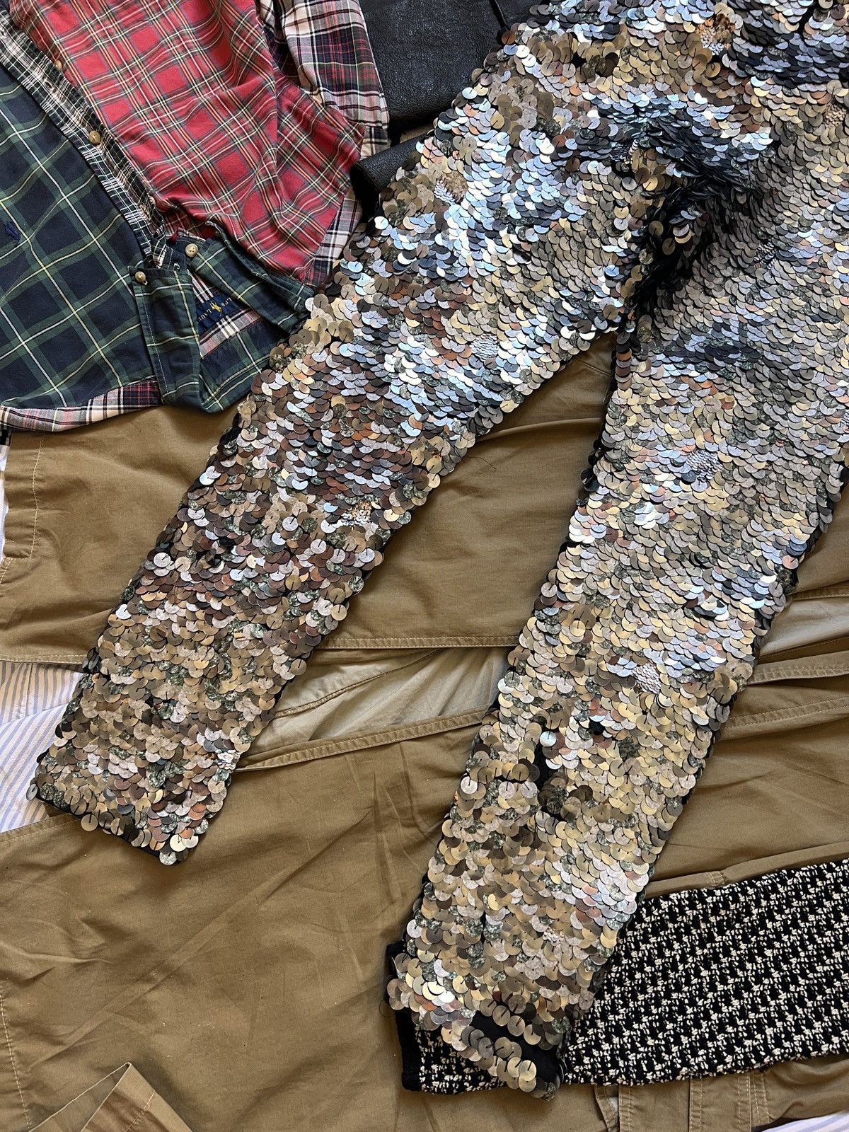H&M × Isabel Marant Isabel Marant X H&M Pour Mermaid Leggings Stretching Pants Size 28" / US 6 / IT 42 - 5 Thumbnail