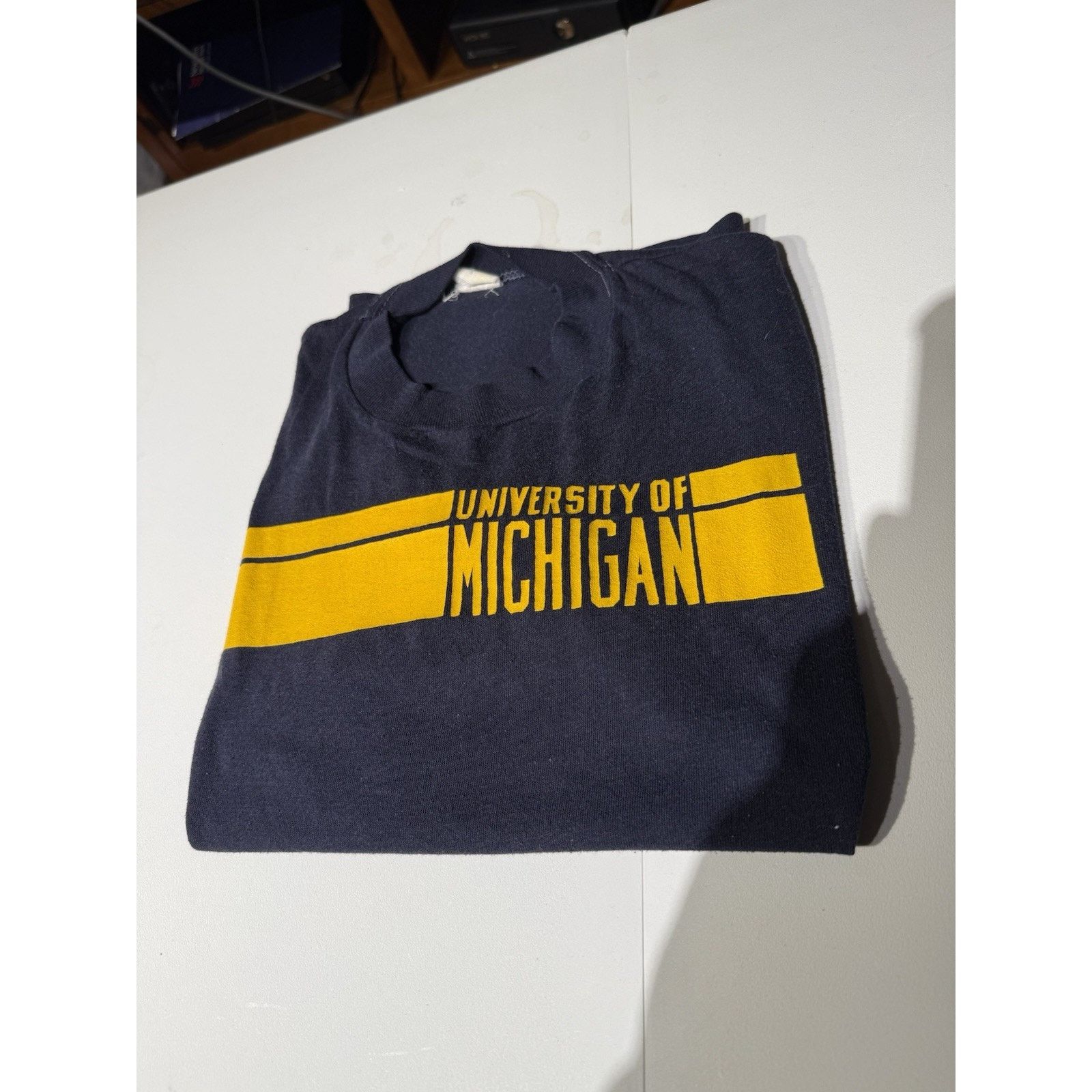 Velva Sheen Vintage Velva Sheen University Of Michigan Shirt Small / M Size US M / EU 48-50 / 2 - 1 Thumbnail