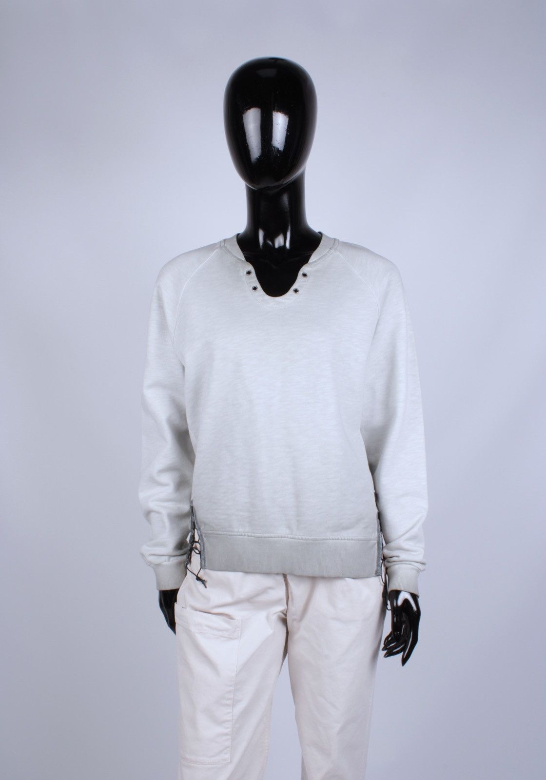 G-Star G-STAR RAW Ast Cropped SW WMN L/S Sweatshirt Garment Dyed Size S / US 4 / IT 40 - 2 Thumbnail