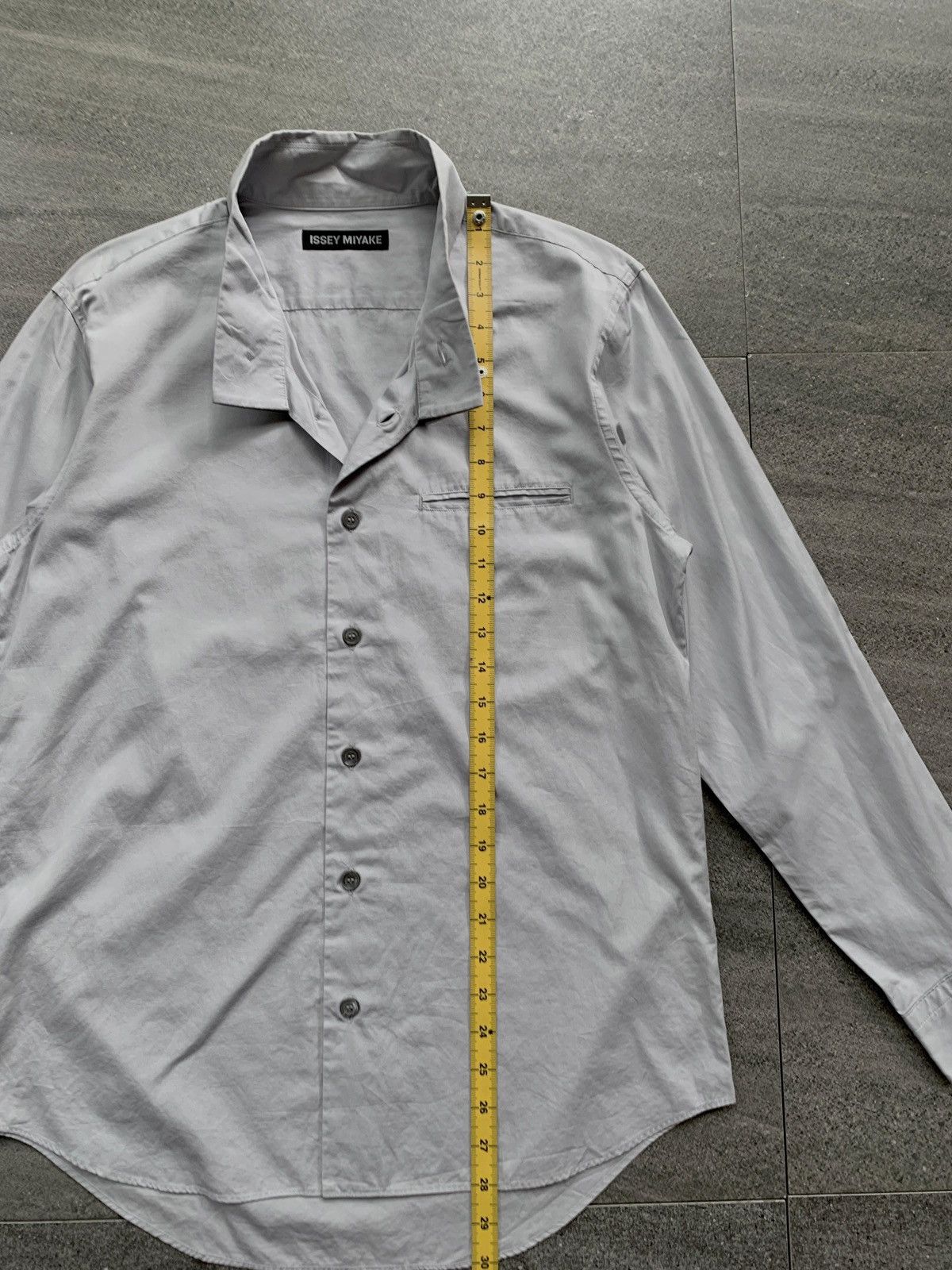 Issey Miyake FREE IMPORT TAX Mandarin Collar Shirt Size US S / EU 44-46 / 1 - 6 Thumbnail
