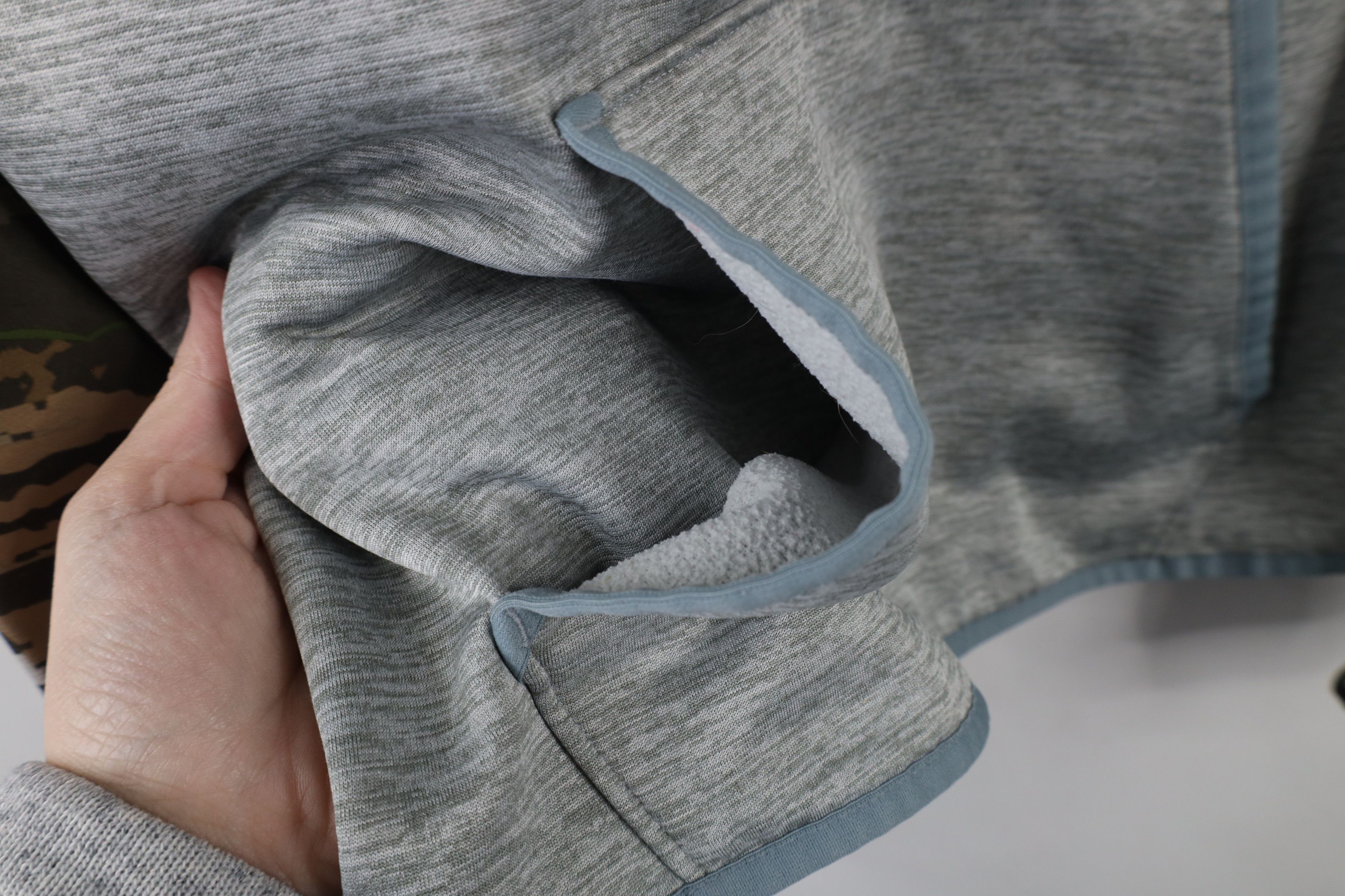 Under Armour × Vintage Under Armour Storm Loose Camouflage Hoodie Sweatshirt Gray Size L / US 10 / IT 46 - 5 Thumbnail