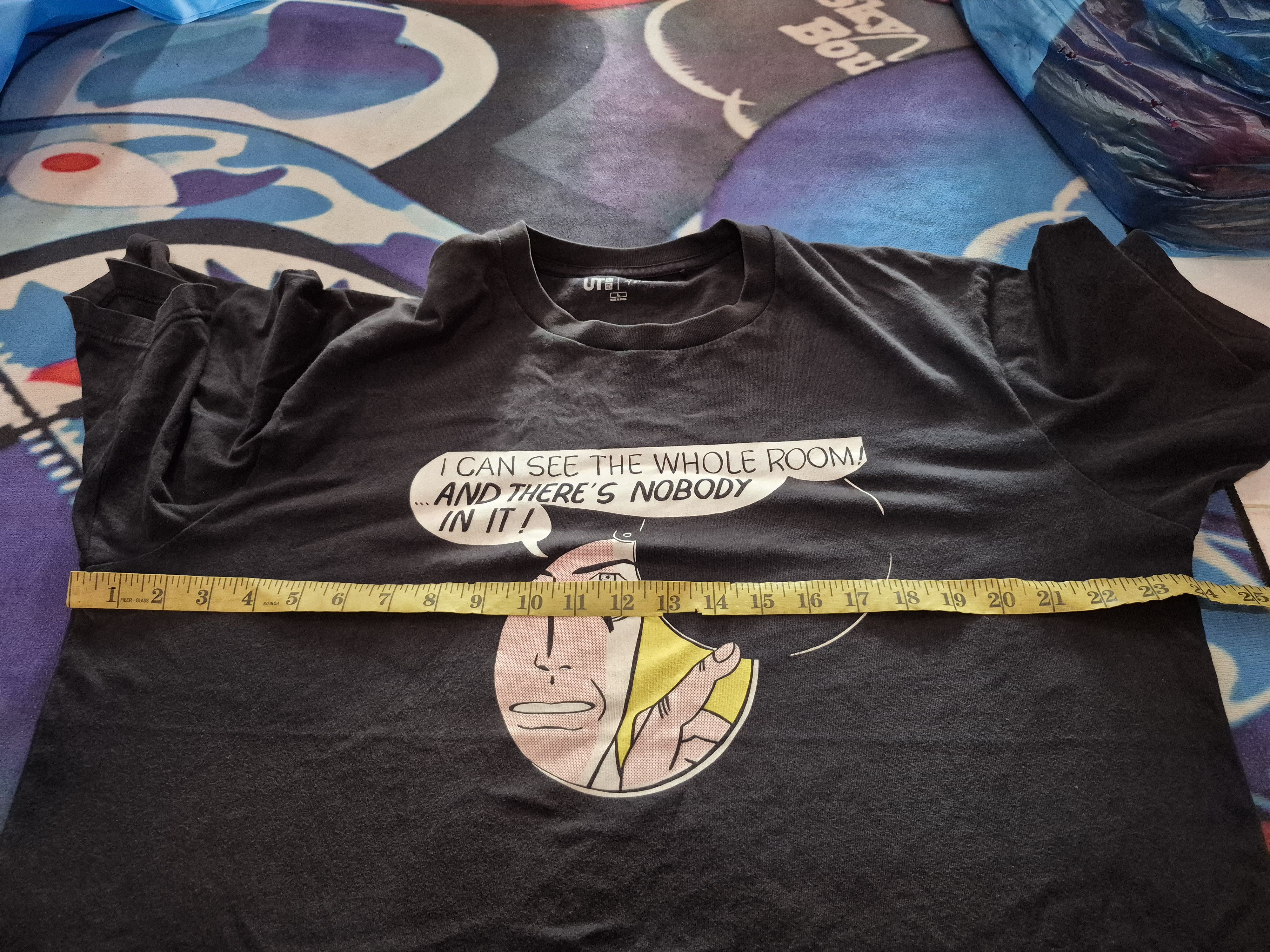 Japanese Brand 🔥 Roy Lichtenstein Uniqlo Streetwear Skate Tee Size US L / EU 52-54 / 3 - 7 Thumbnail