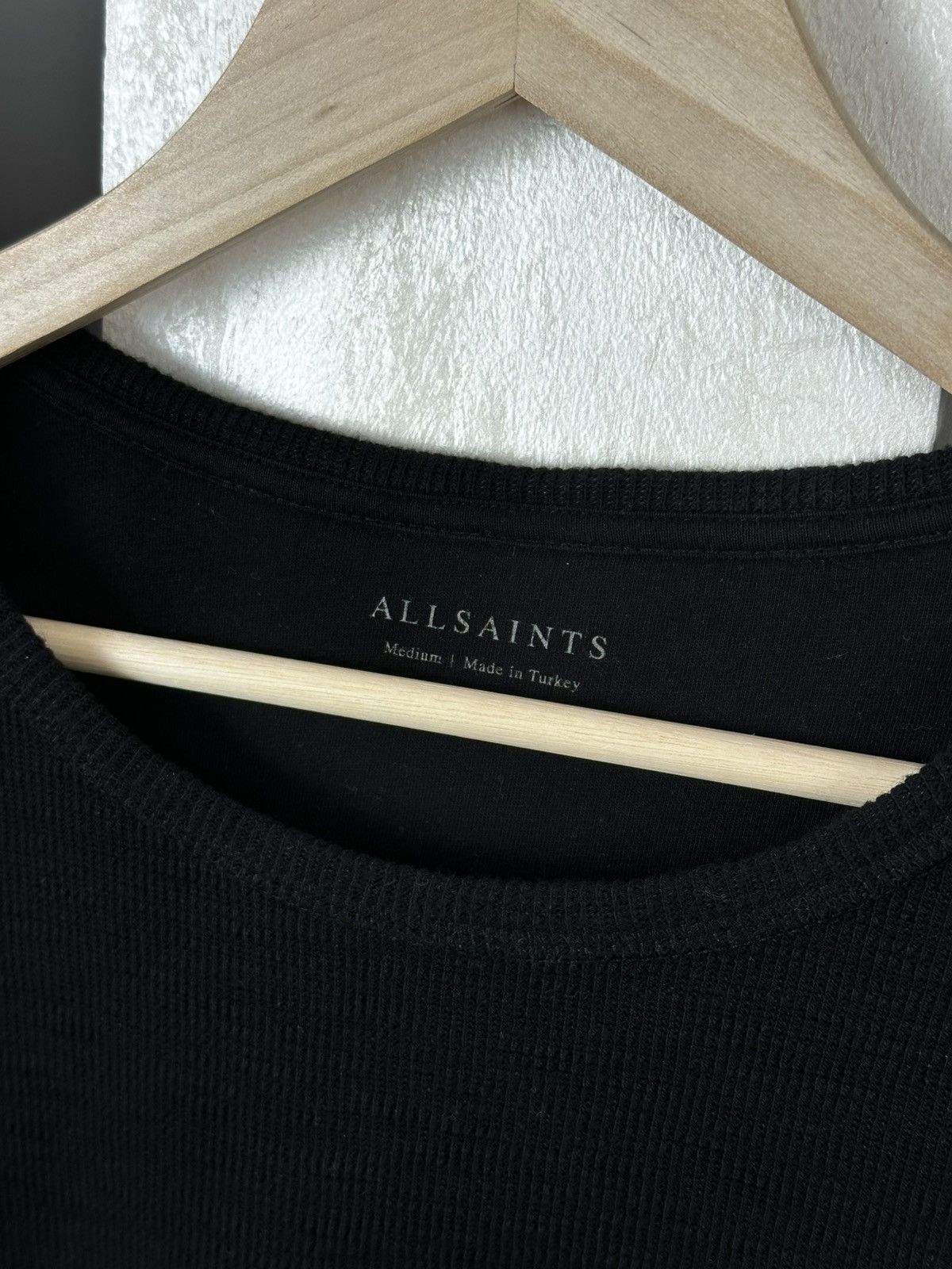 Designer Allsaints Heavyweight Knit Japan Style Sweater Size US M / EU 48-50 / 2 - 7 Thumbnail